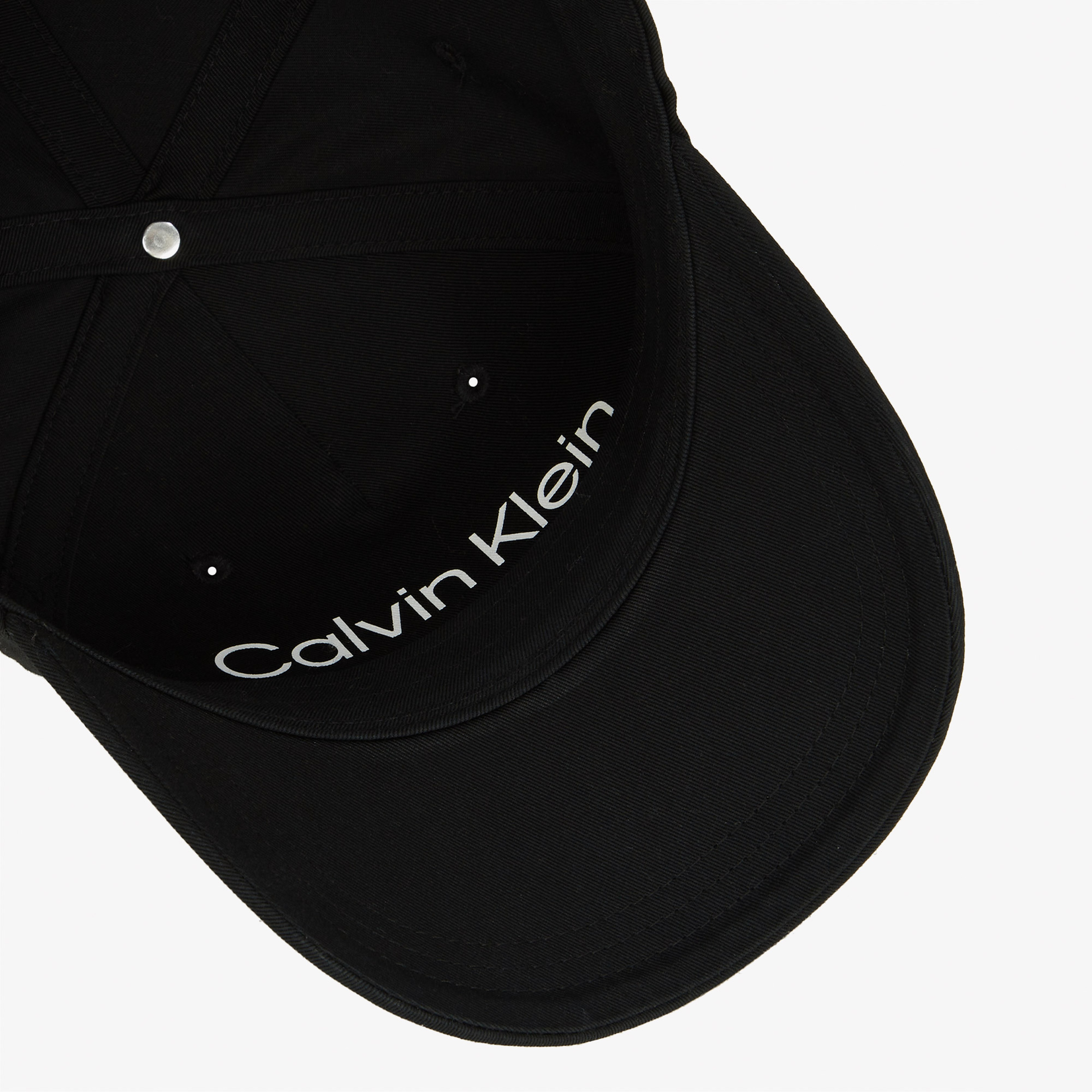 Calvin Klein Metal Cotton Kadın Siyah Şapka