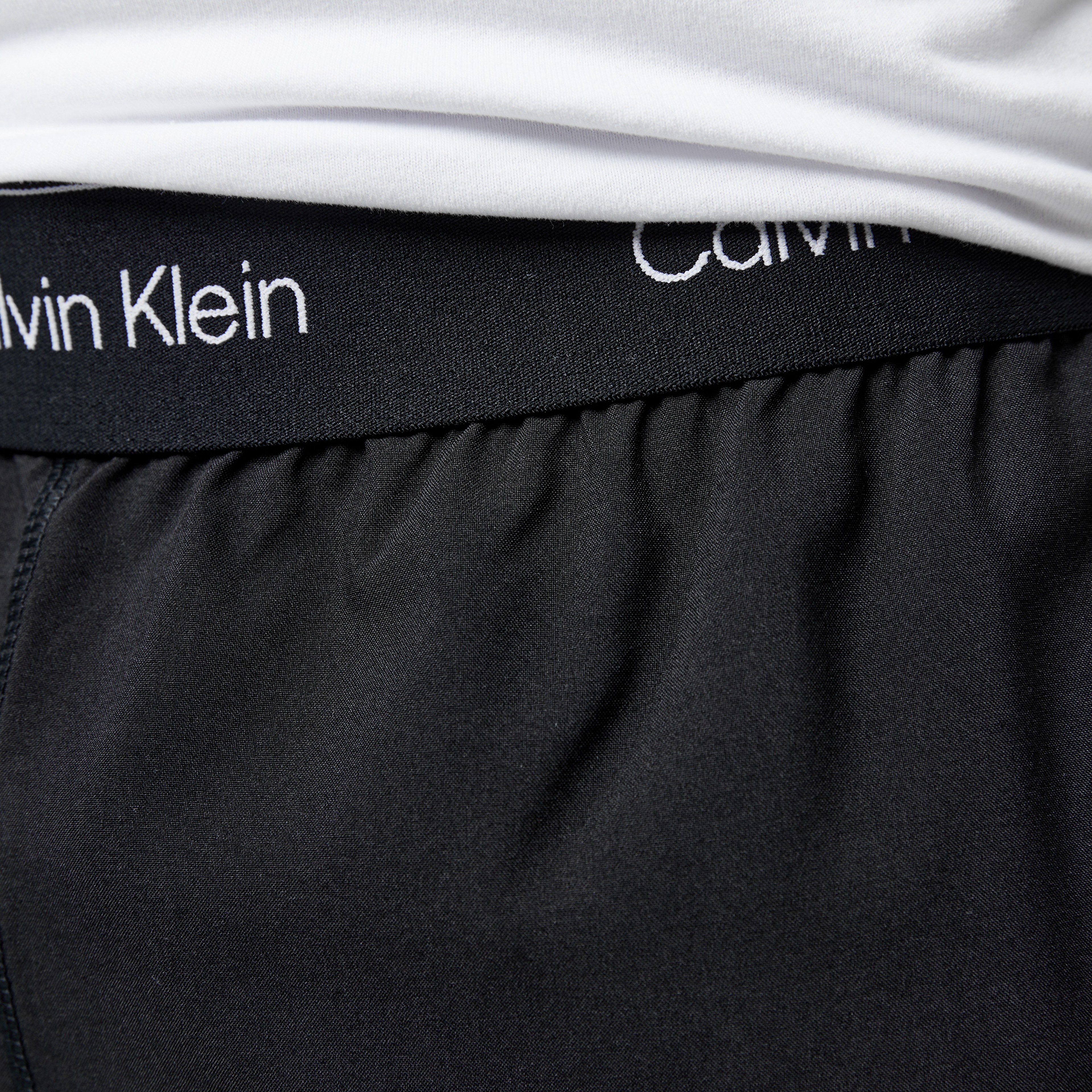 Calvin Klein Woven Short 7" inseam Erkek Siyah Şort