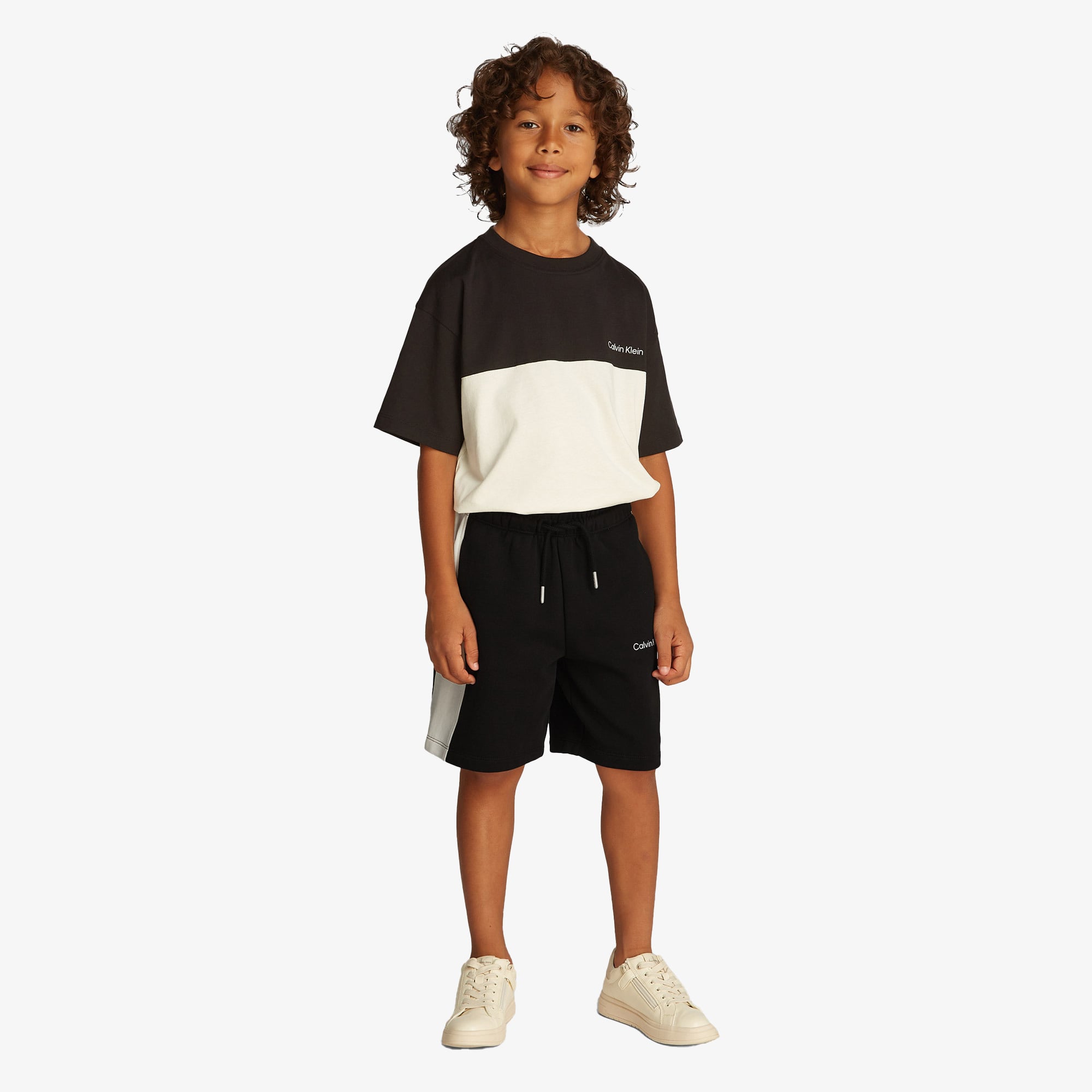 Calvin Klein Relaxed Çocuk Siyah Şort