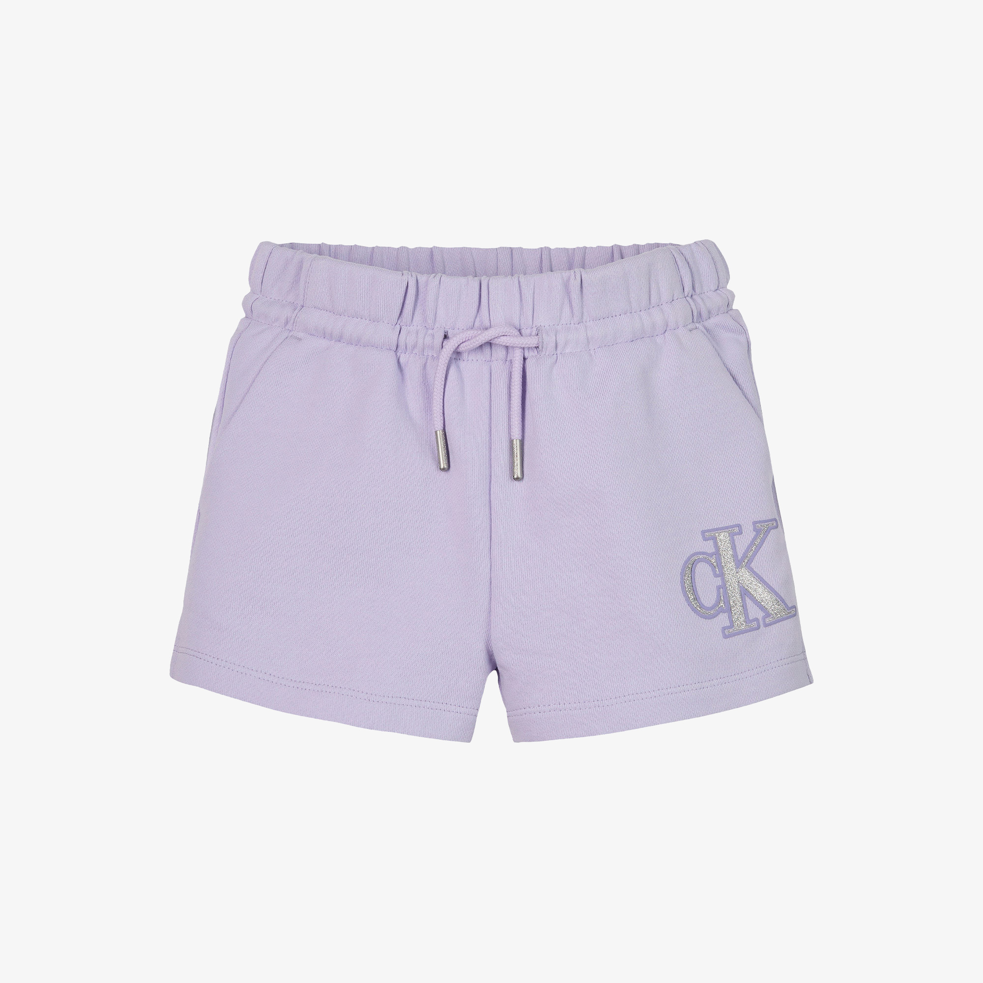 Calvin Klein Metallic Çocuk Mor Şort
