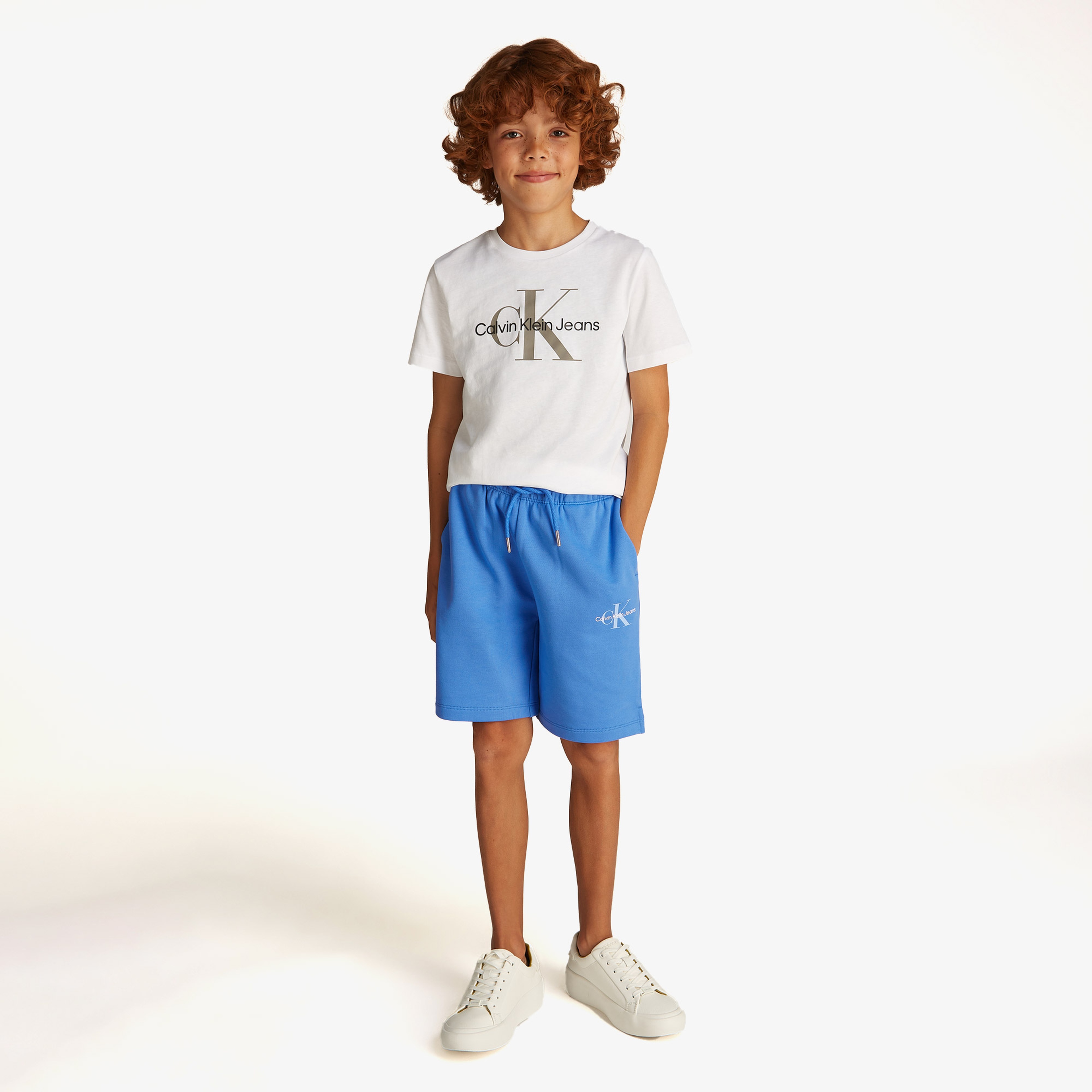 Calvin Klein Çocuk Mavi Şort