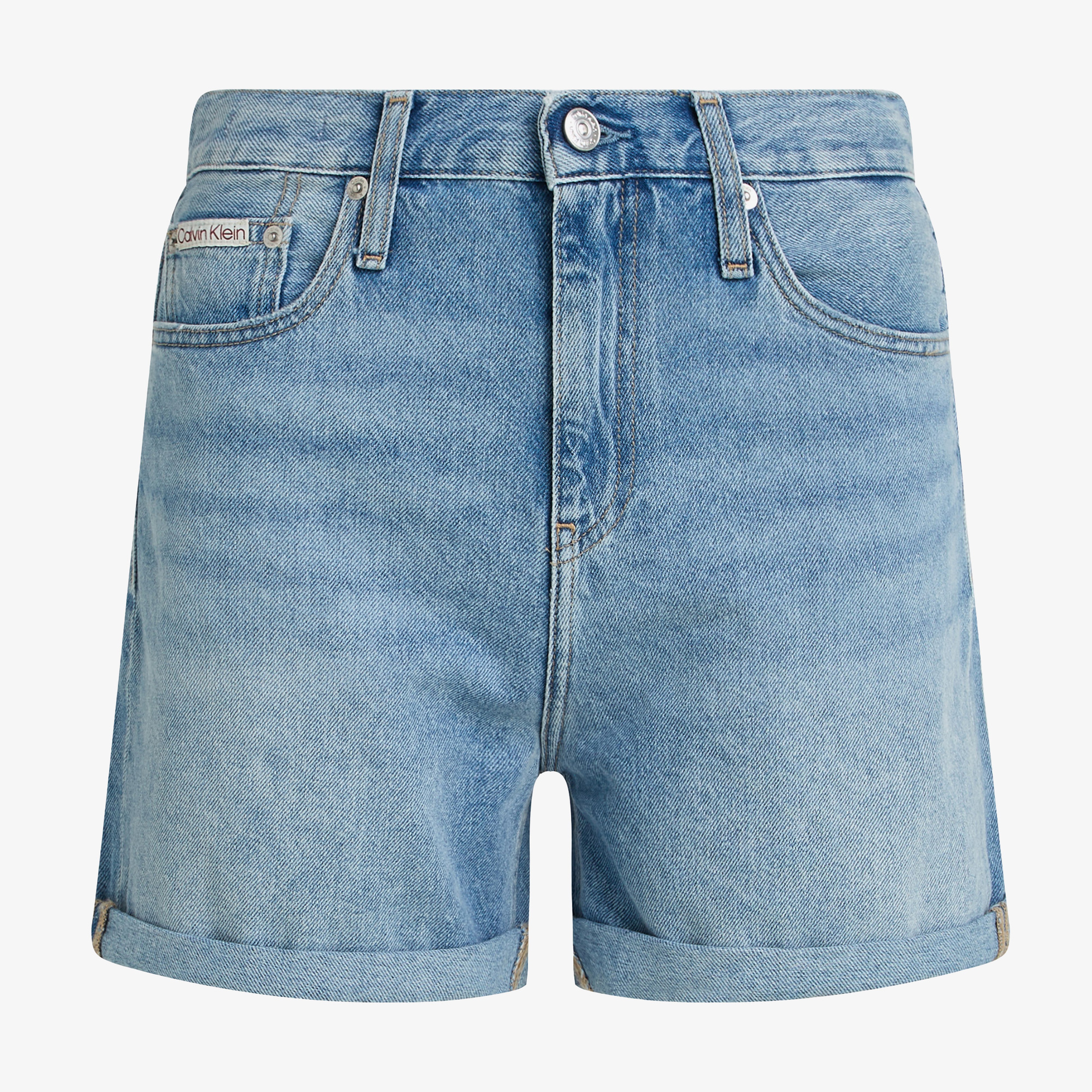 Calvin Klein Mom Kadın Mavi Şort