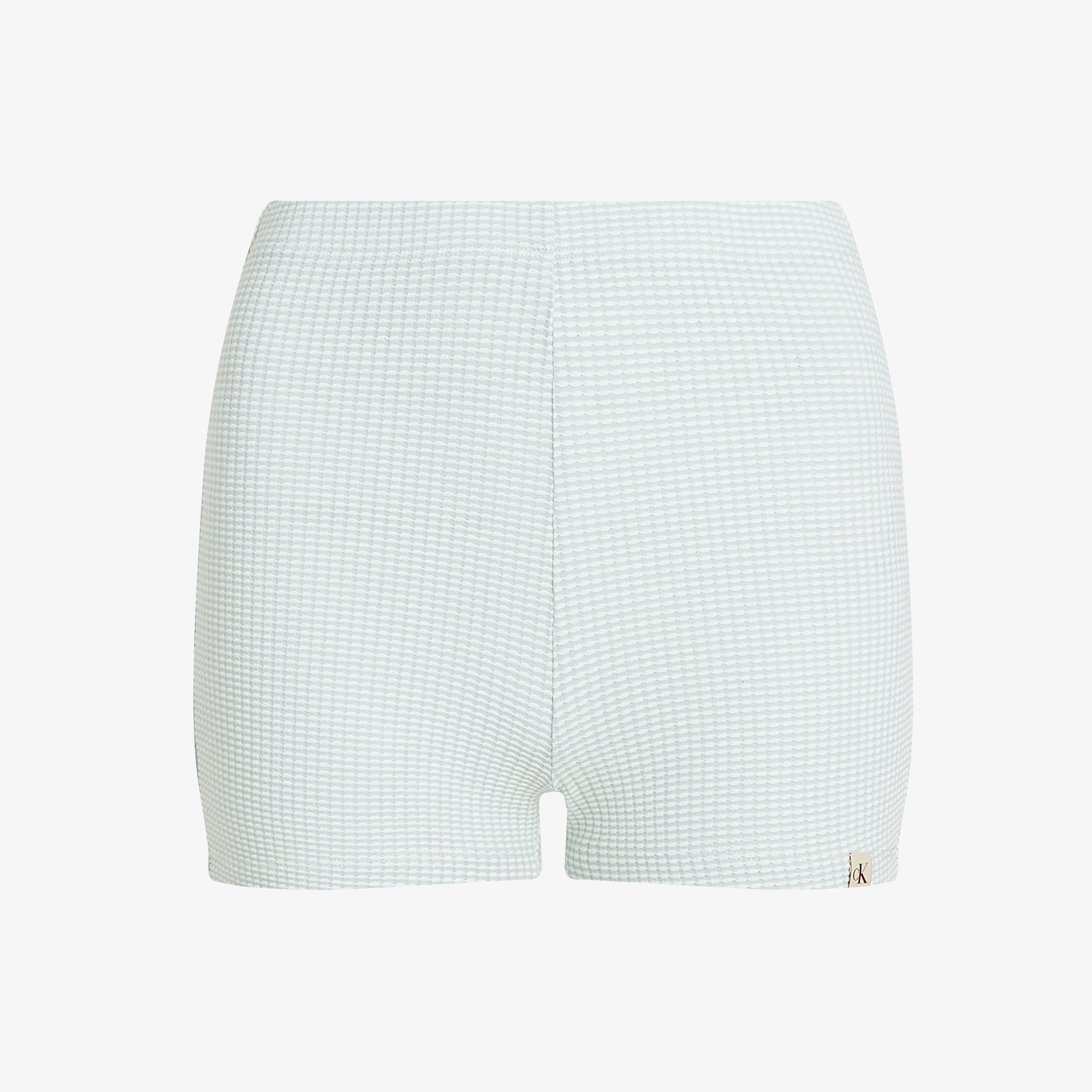 Calvin Klein Waffle Texture Kadın Mavi Şort