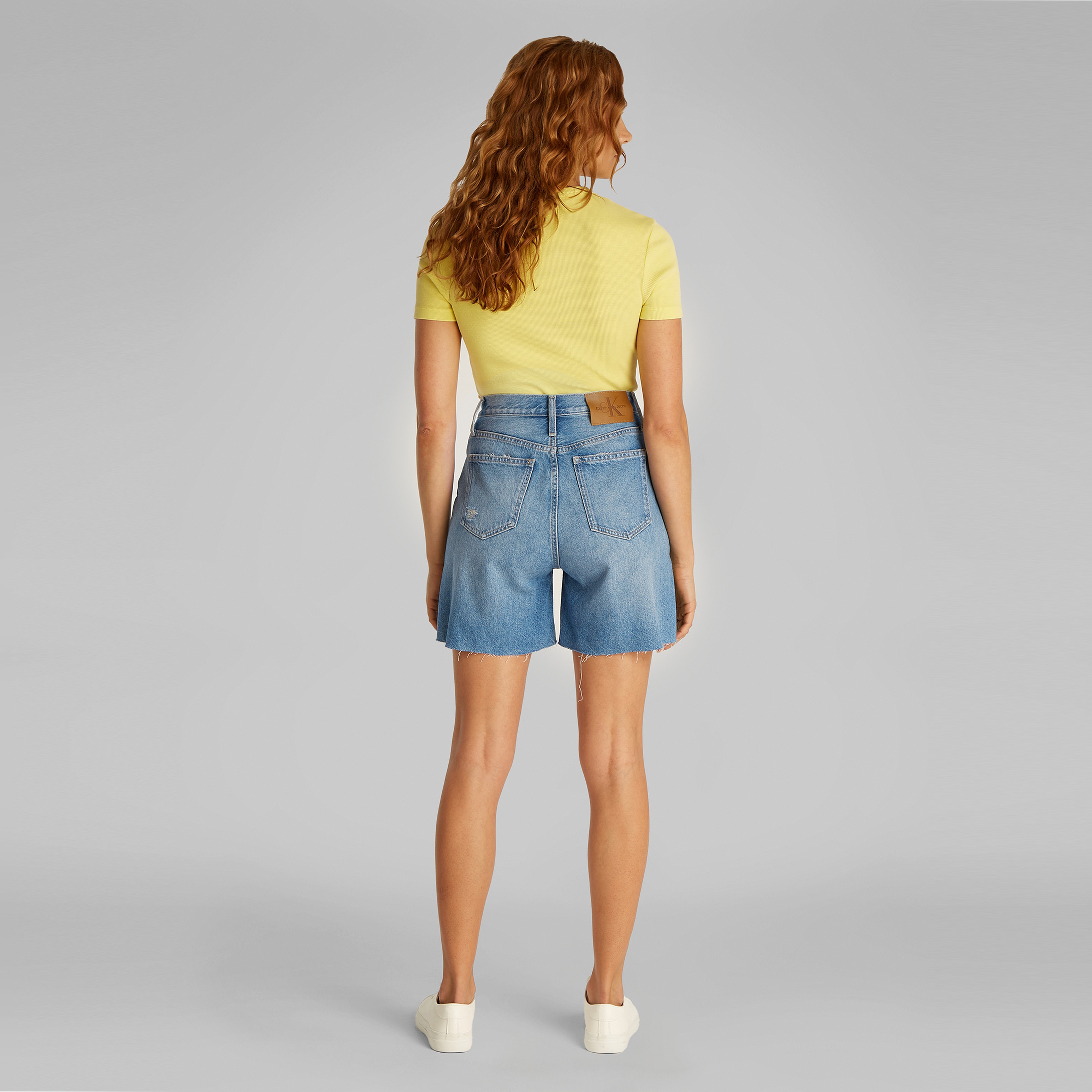 Calvin Klein Bermuda Kadın Lacivert Şort