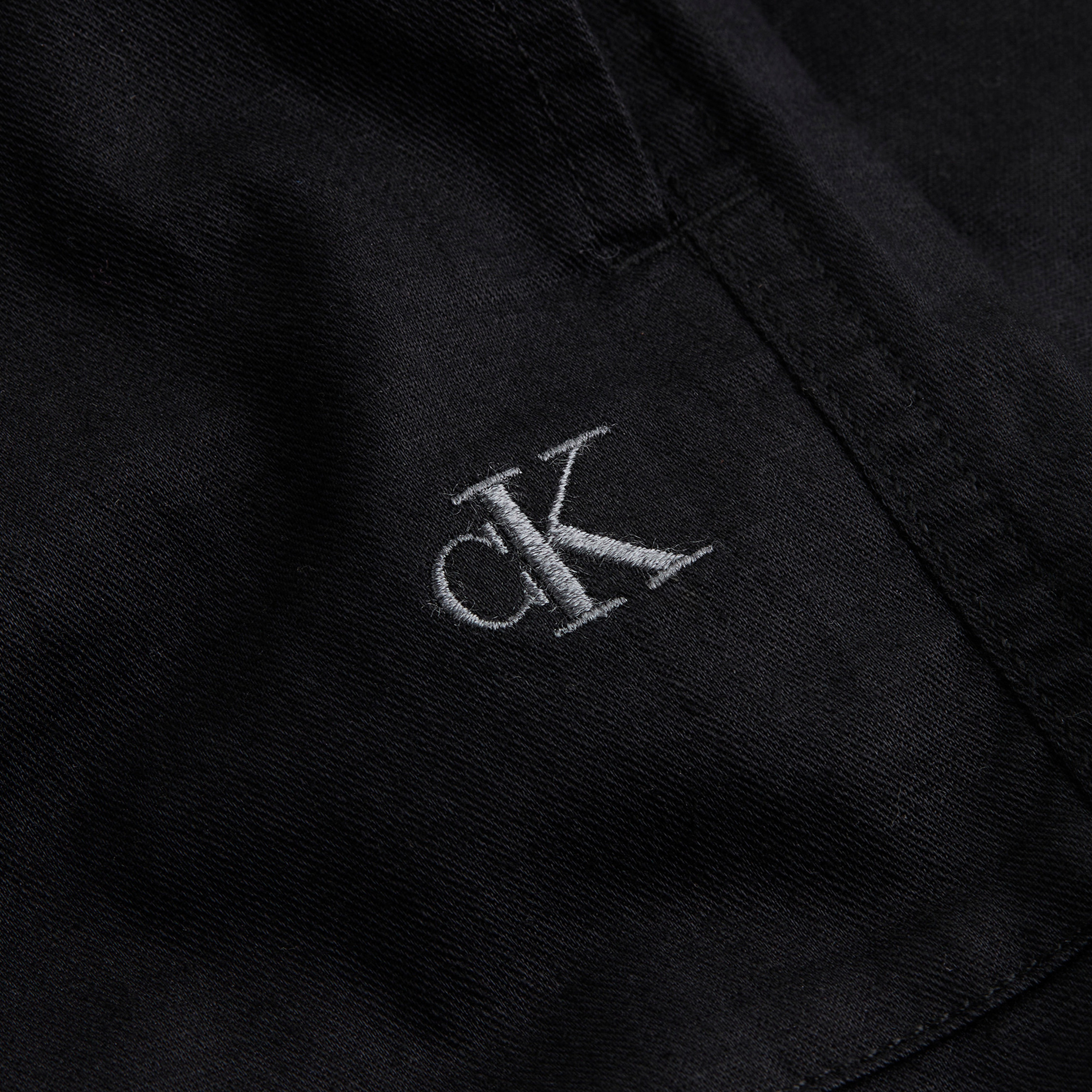 Calvin Klein Linen Erkek Siyah Şort