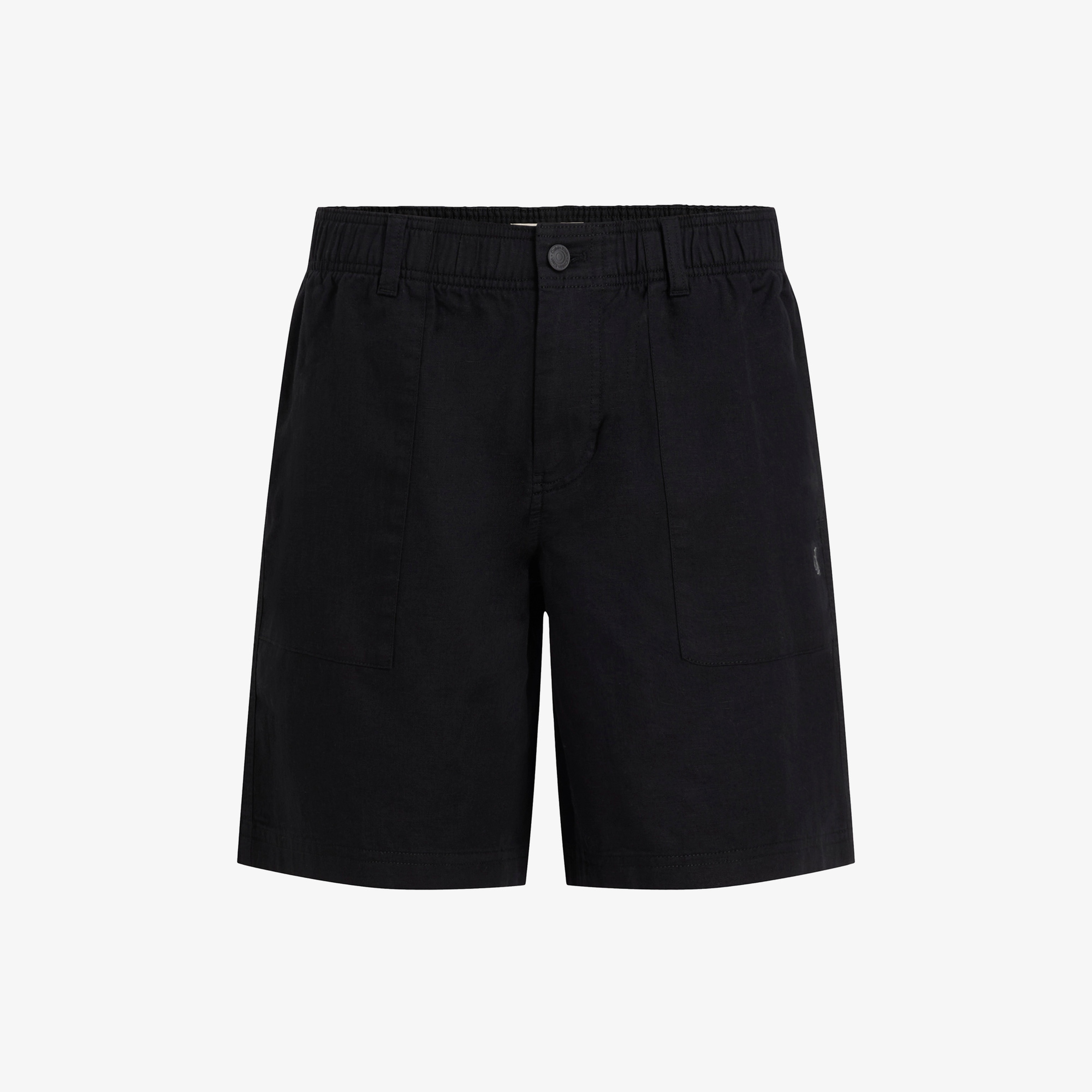 Calvin Klein Linen Erkek Siyah Şort