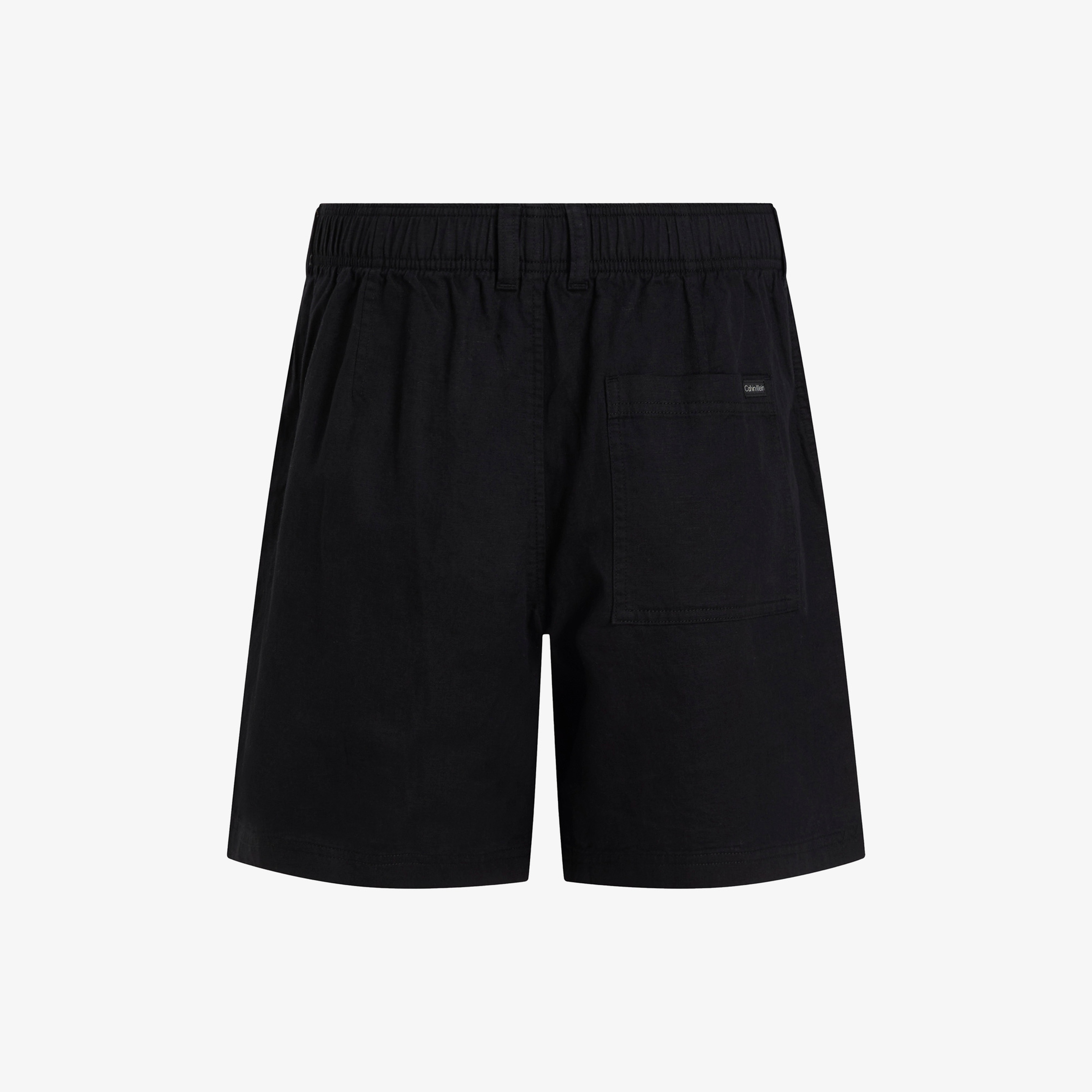 Calvin Klein Linen Erkek Siyah Şort