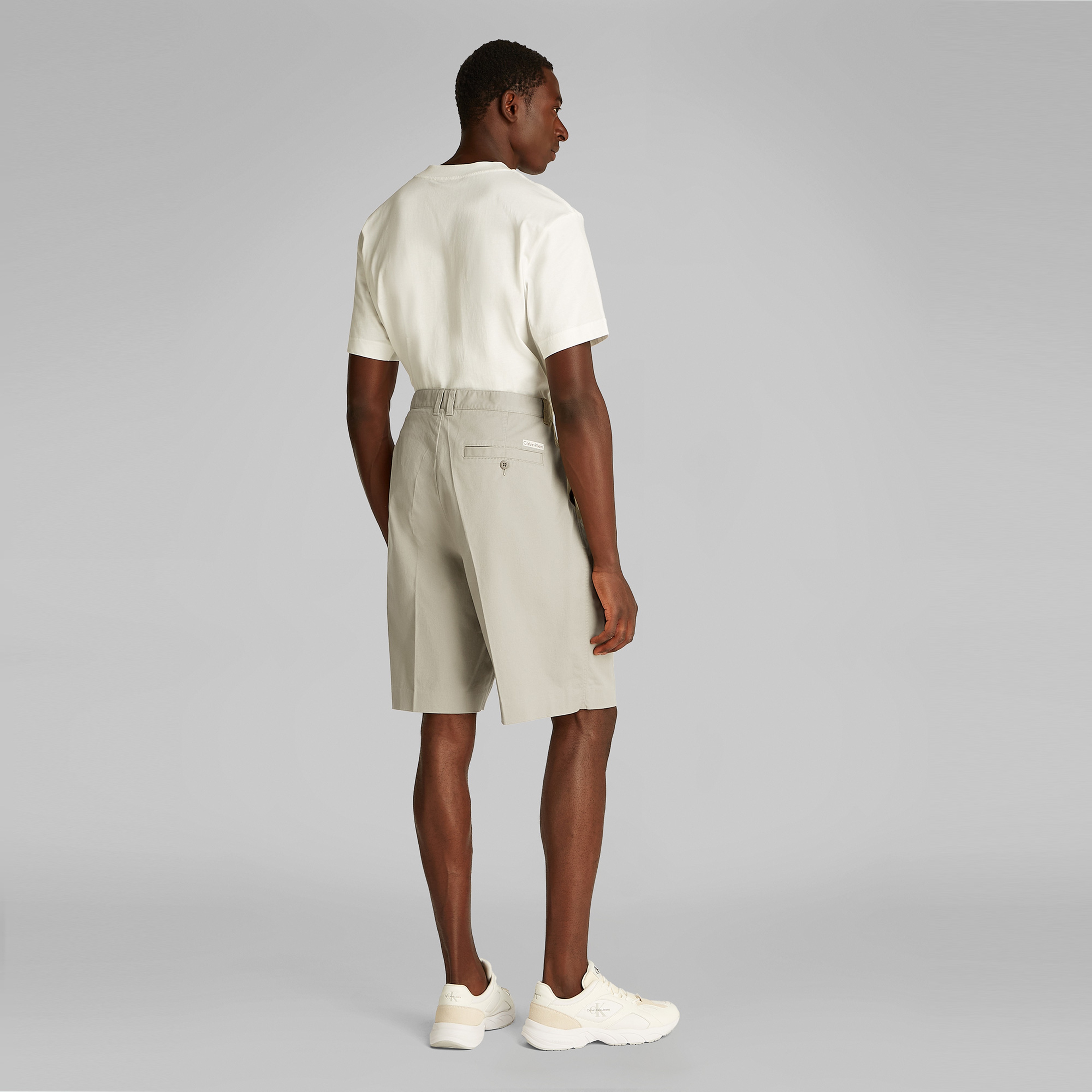 Calvin Klein Bermuda Erkek Gri Şort