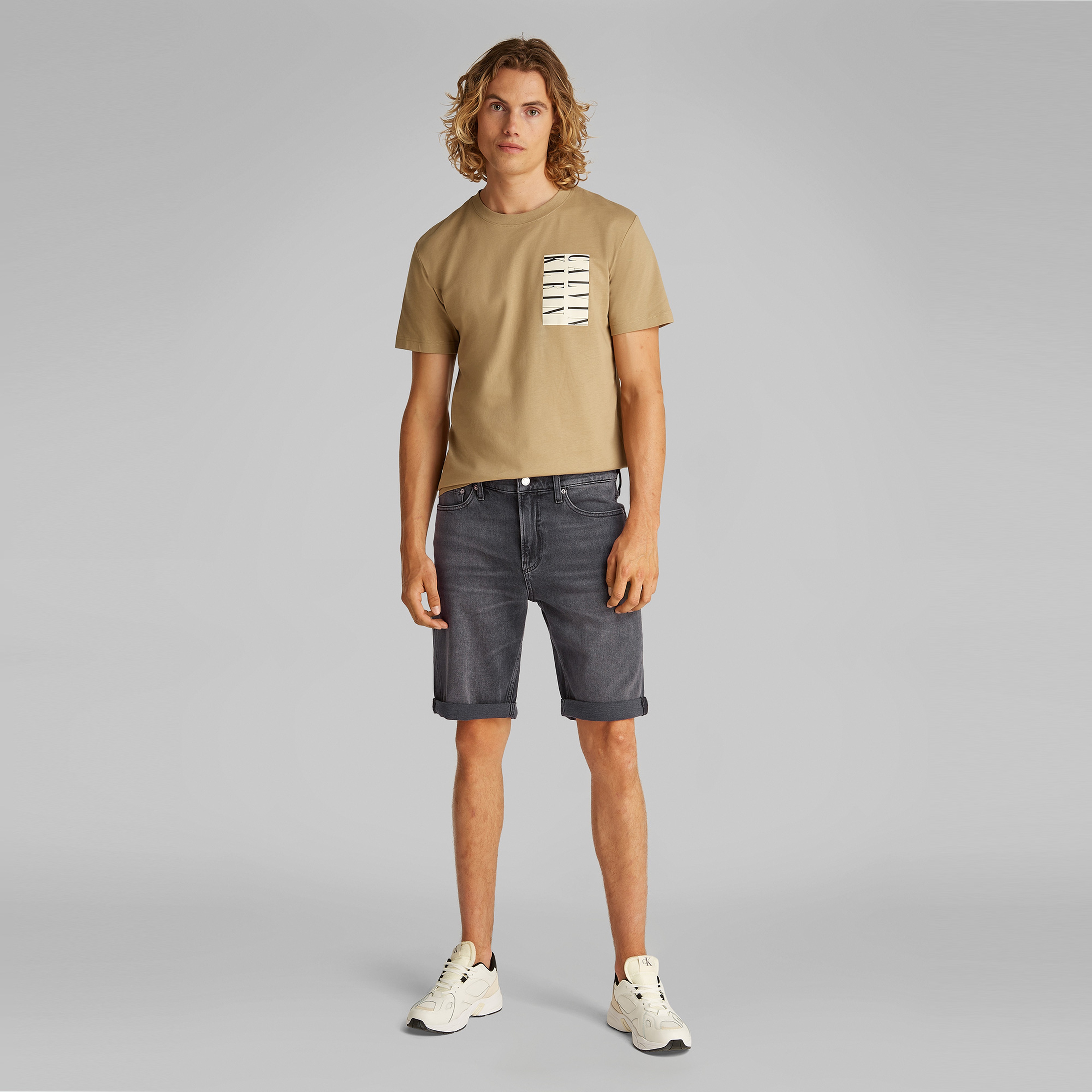 Calvin Klein Slim Erkek Lacivert Şort