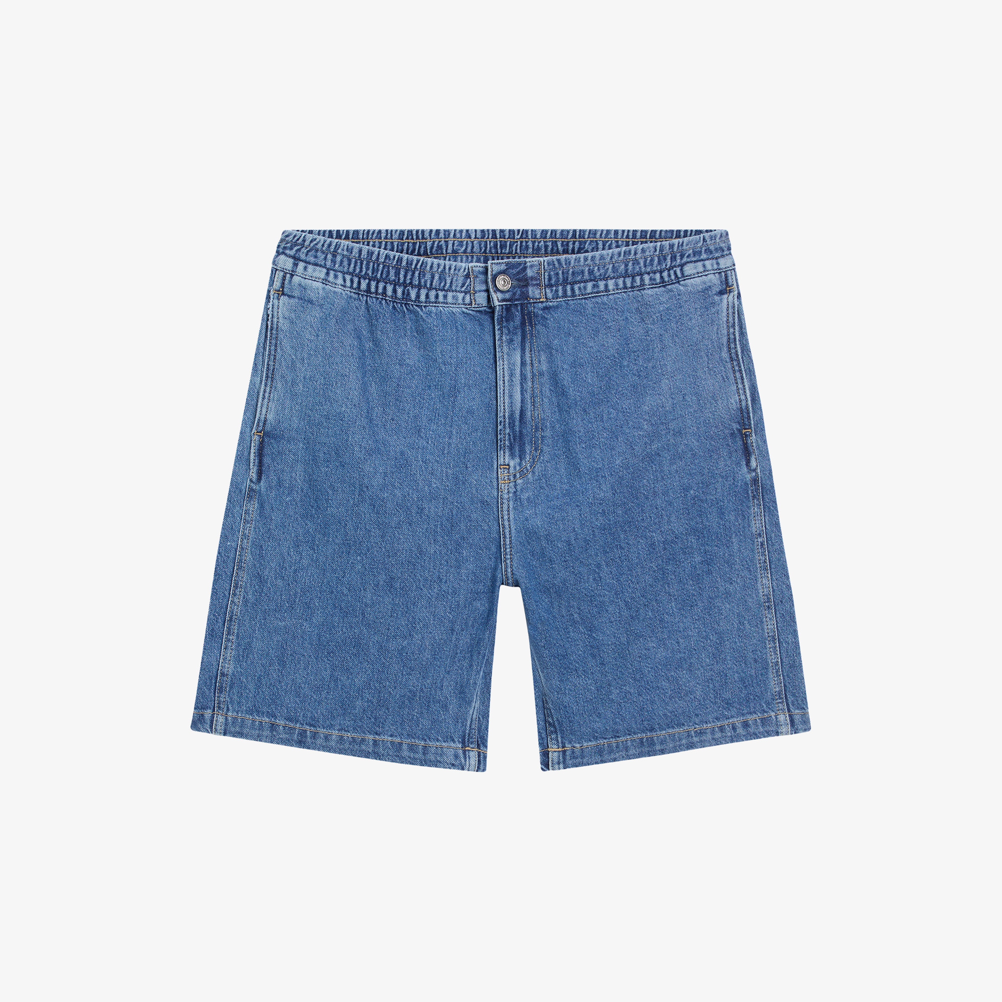 Calvin Klein Relaxed Denim Erkek Mavi Şort