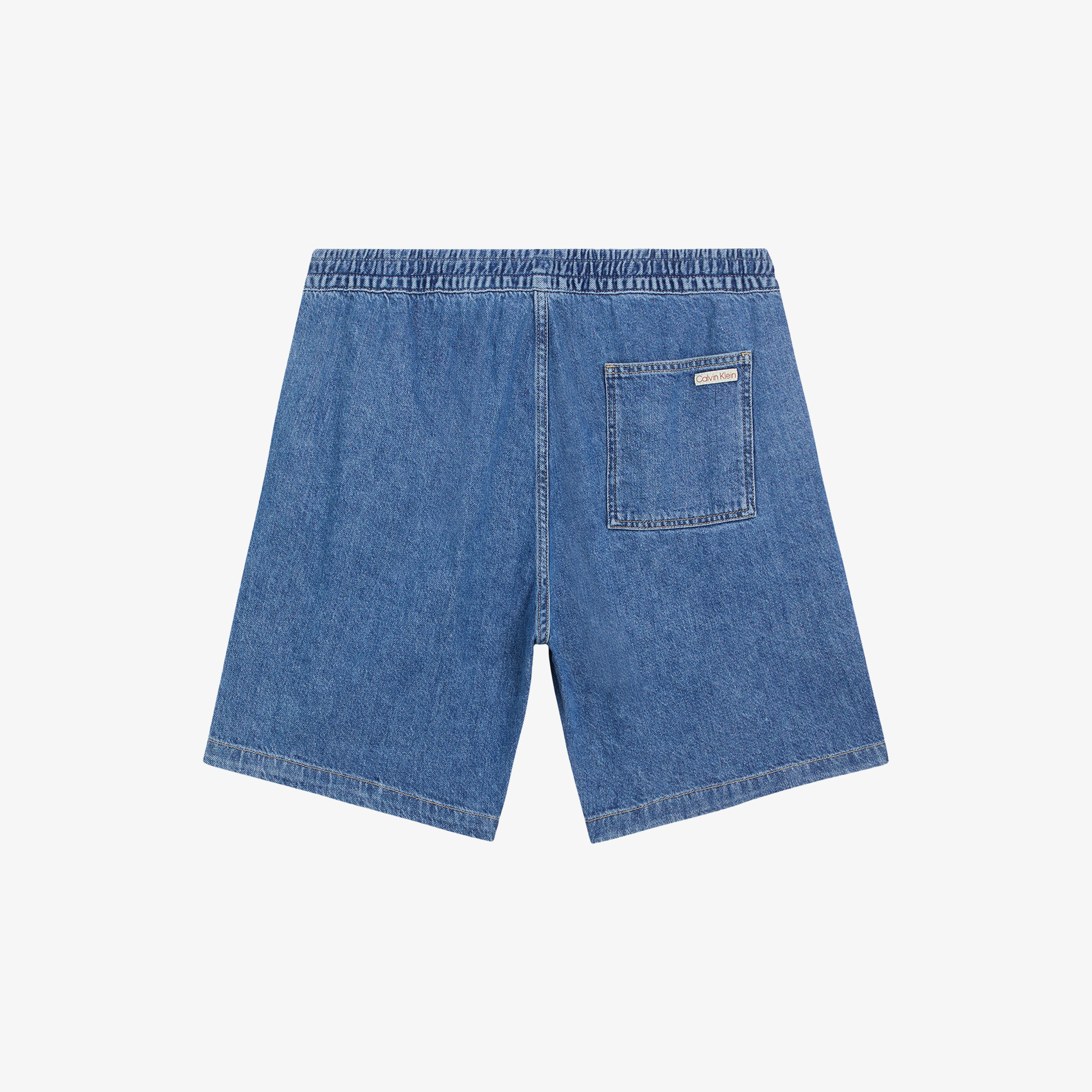 Calvin Klein Relaxed Denim Erkek Mavi Şort