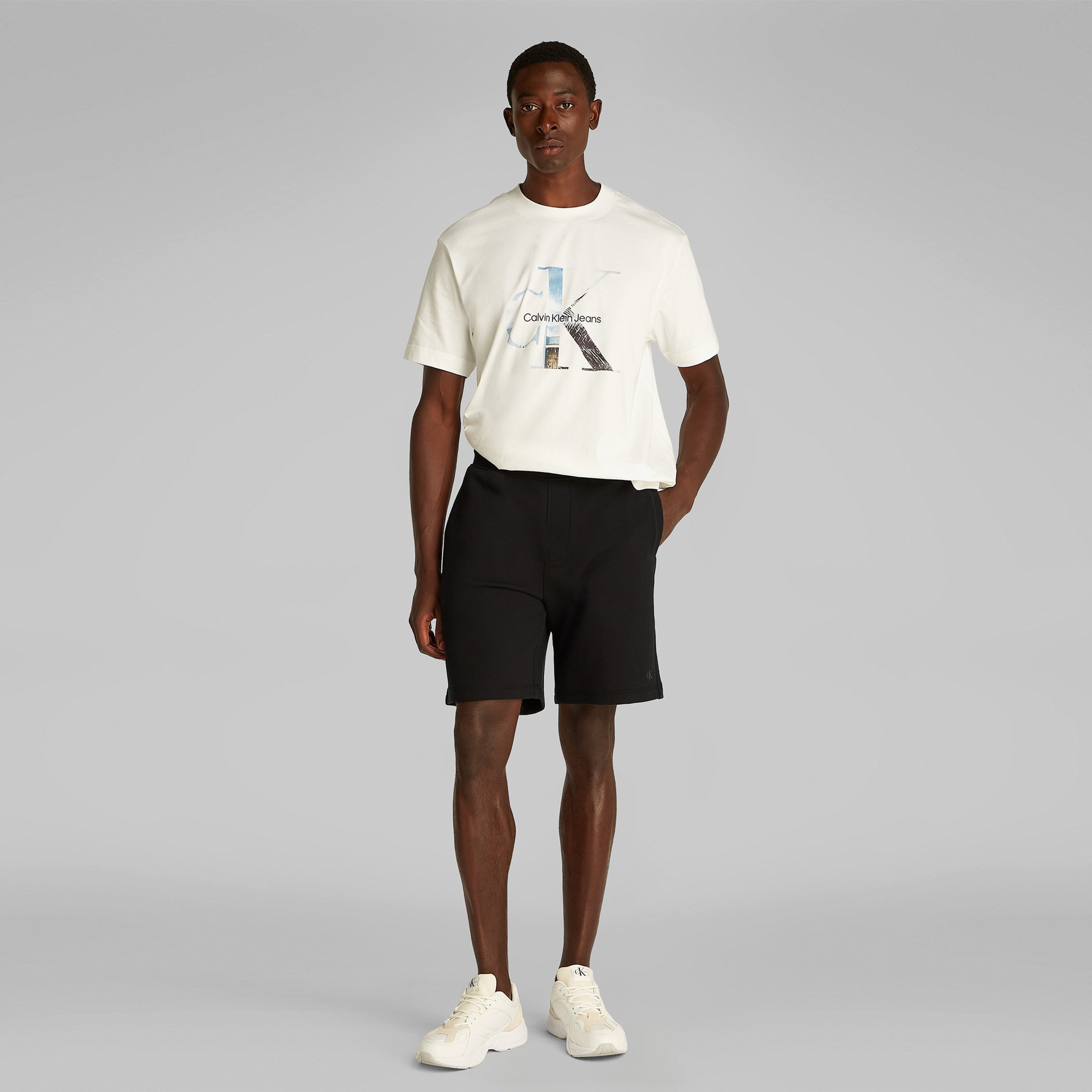 Calvin Klein Summer Terry Erkek Siyah Şort