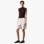 Calvin Klein Tencel Linen Kadın Bej Şort