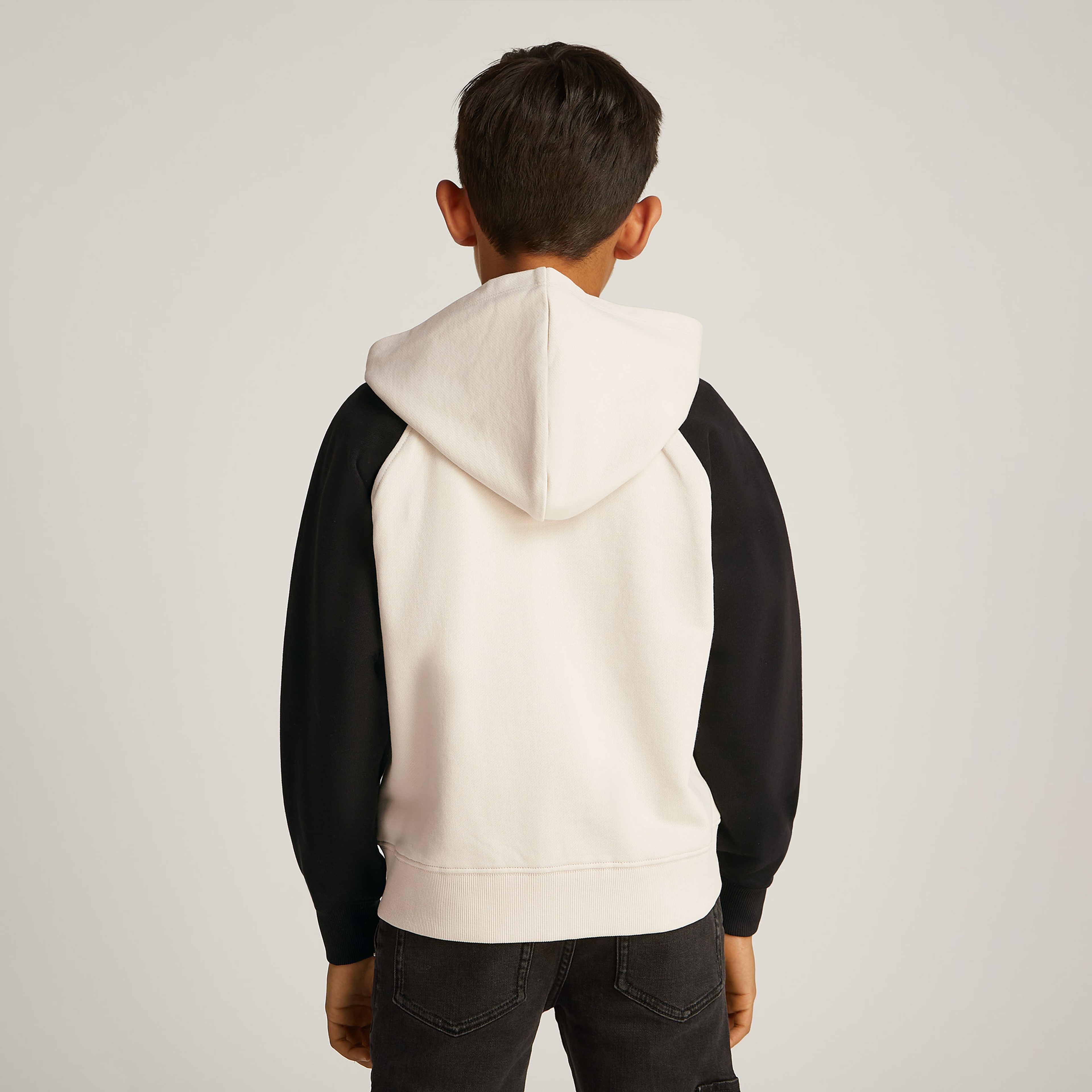 Calvin Klein Through Çocuk Bej Sweatshirt