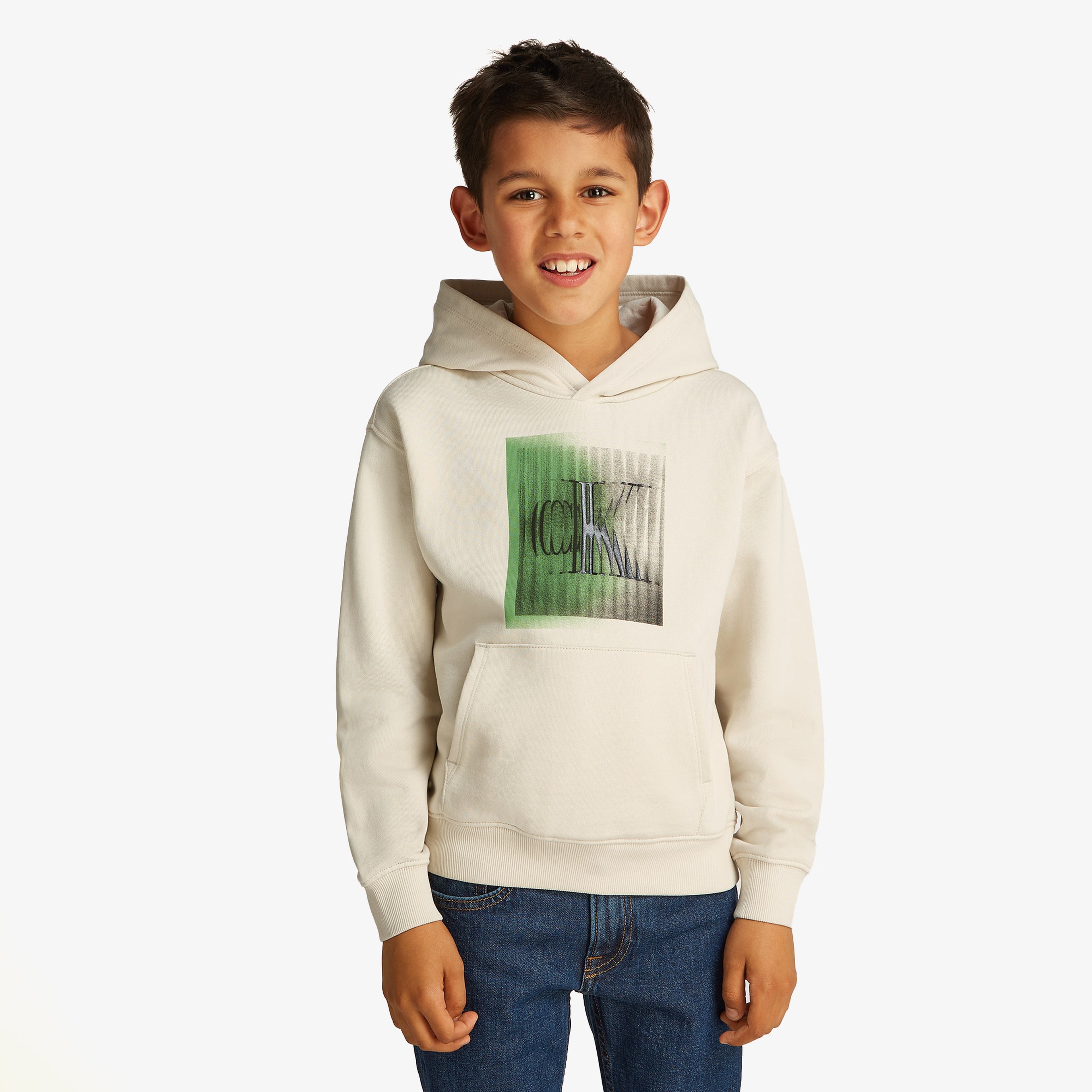 Calvin Klein Çocuk Bej Sweatshirt