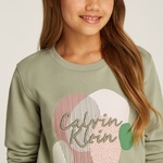 Calvin Klein Çocuk Yeşil Sweatshirt