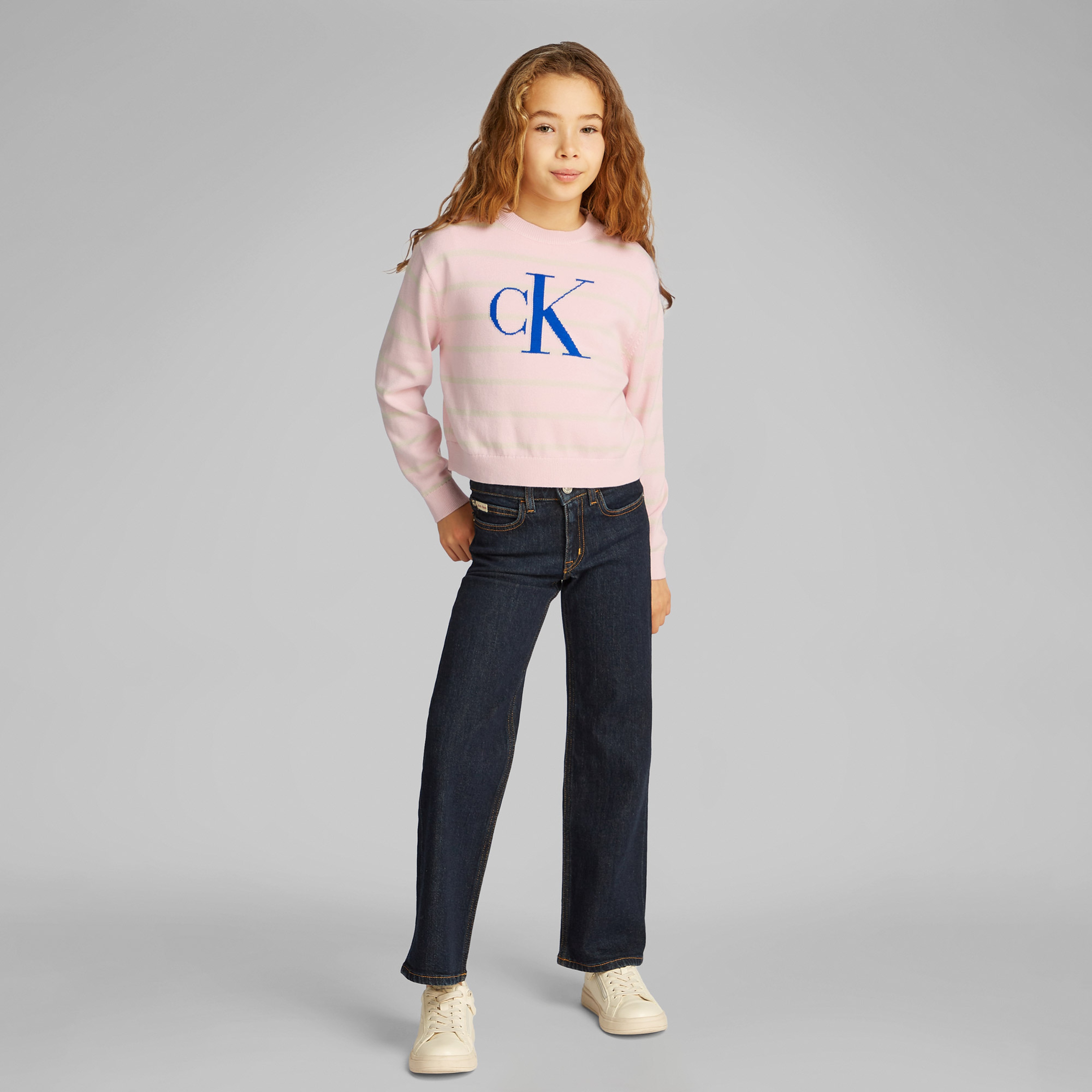 Calvin Klein Çocuk Bej Triko