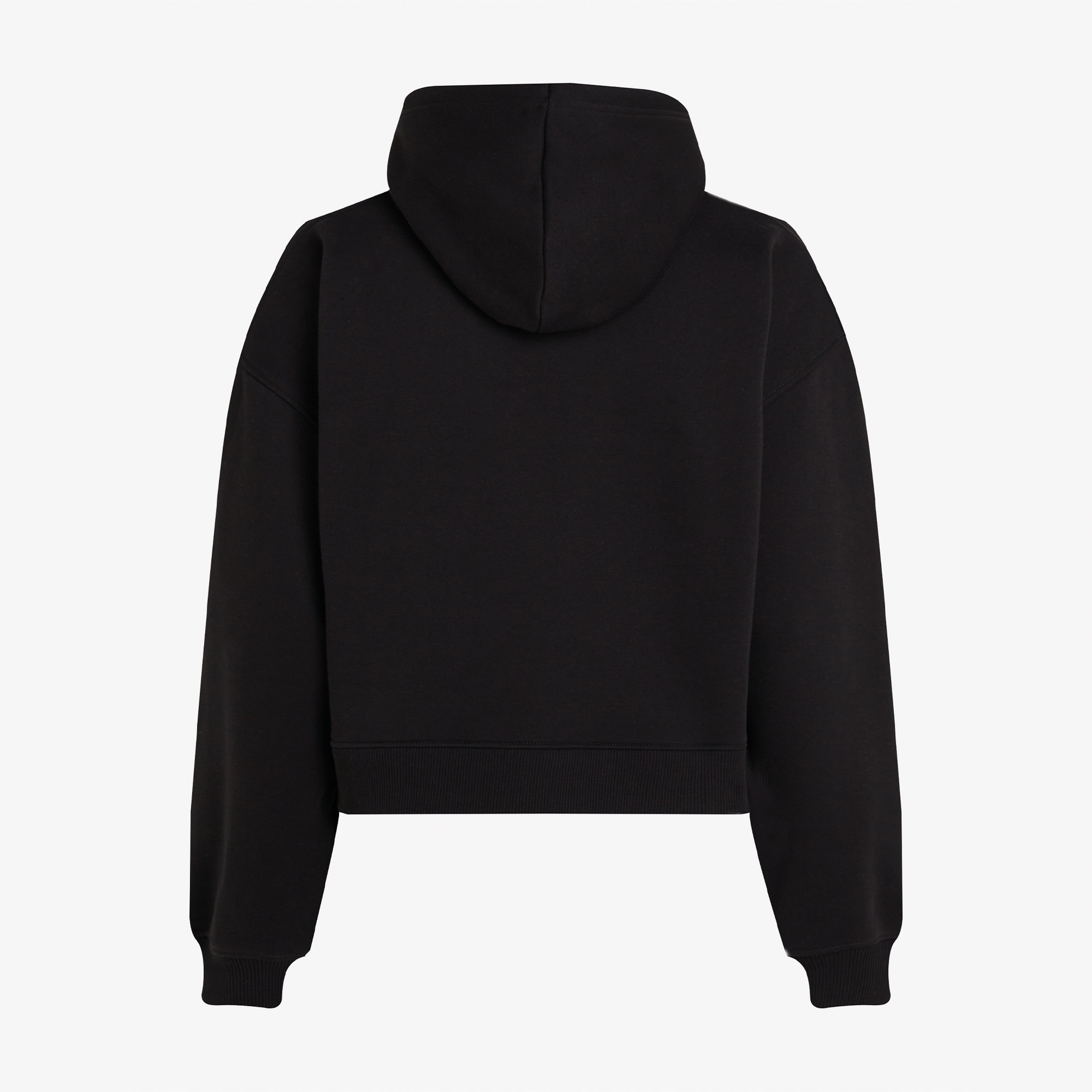 Calvin Klein Raised Embroidery Kadın Siyah Sweatshirt