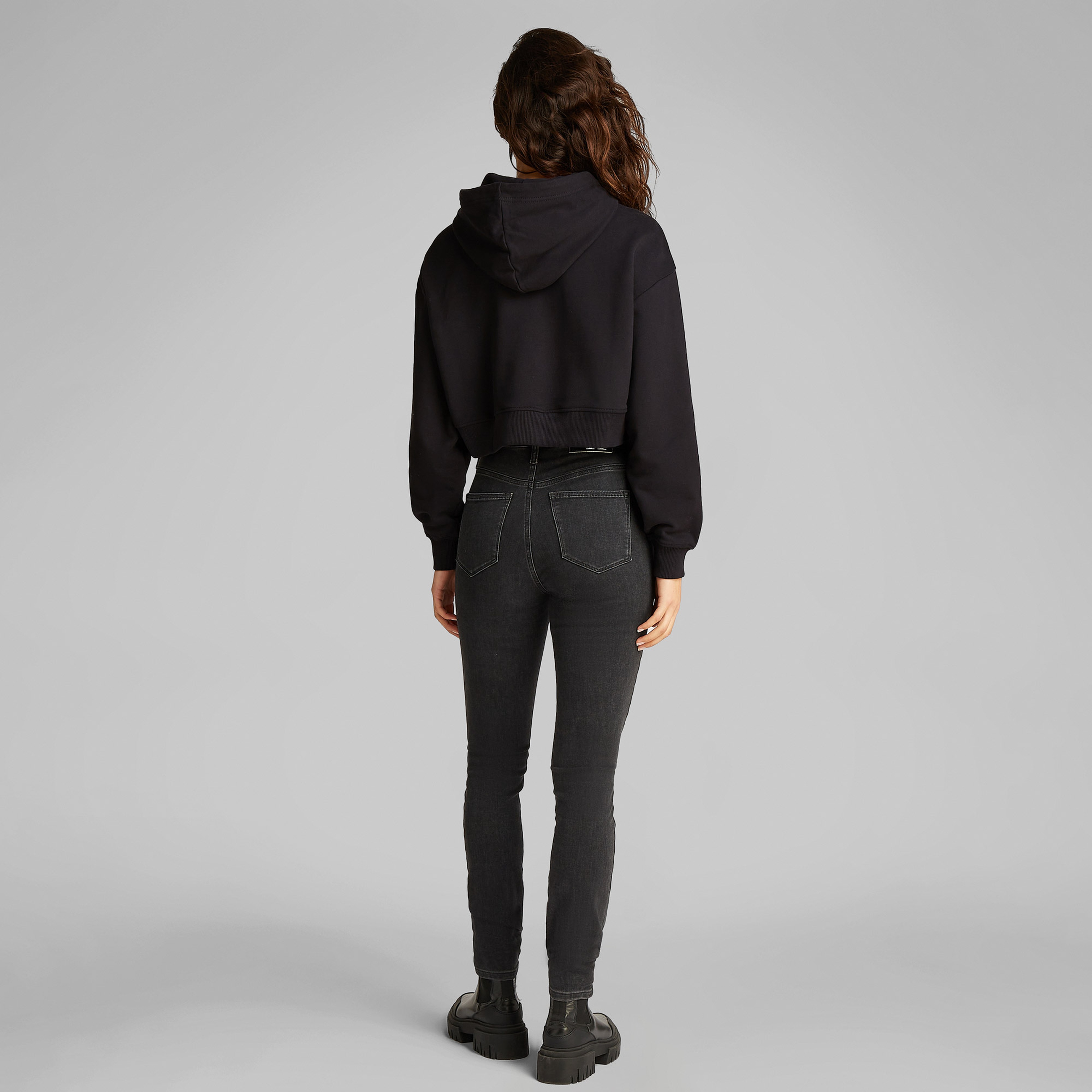 Calvin Klein Kadın Siyah Sweatshirt