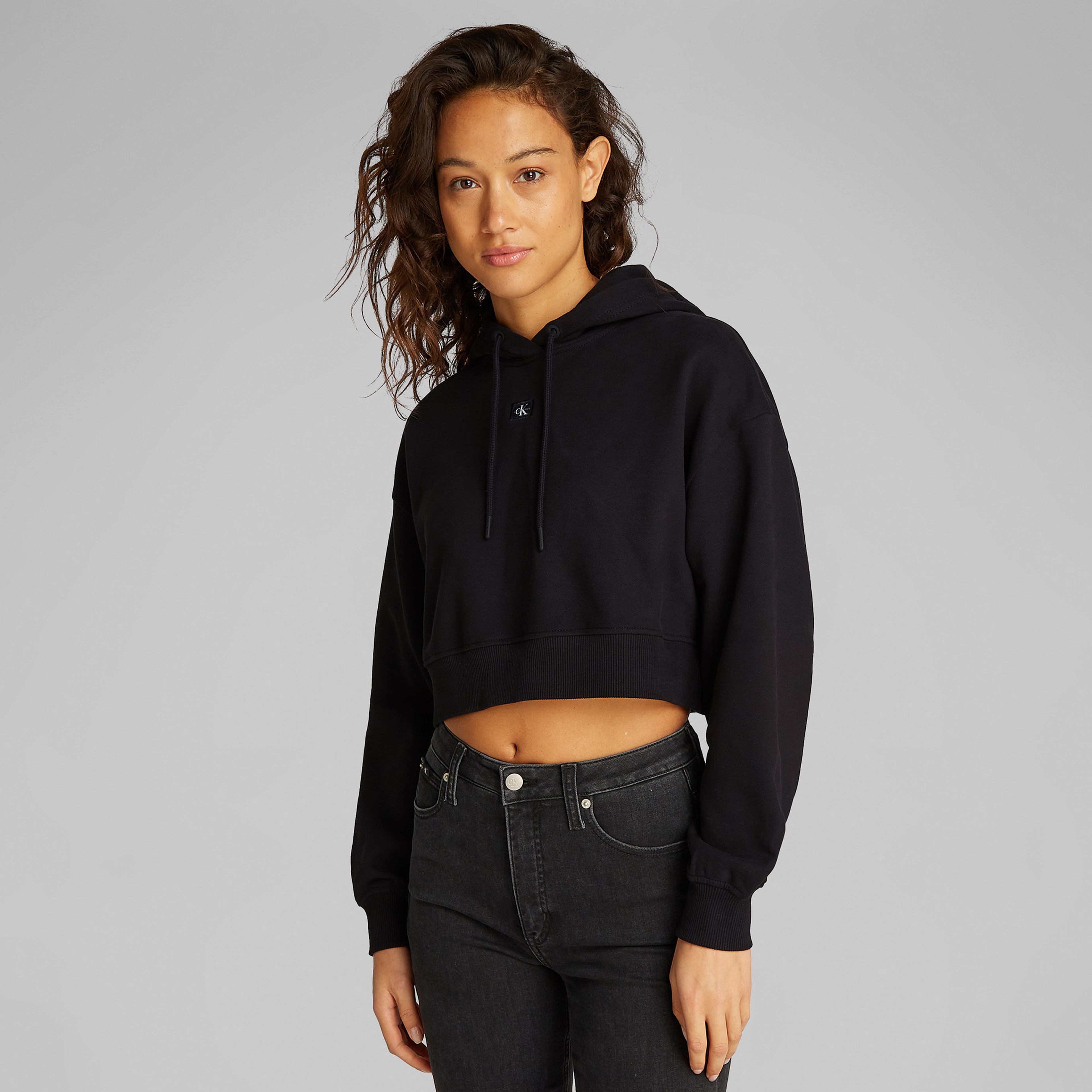 Calvin Klein Kadın Siyah Sweatshirt