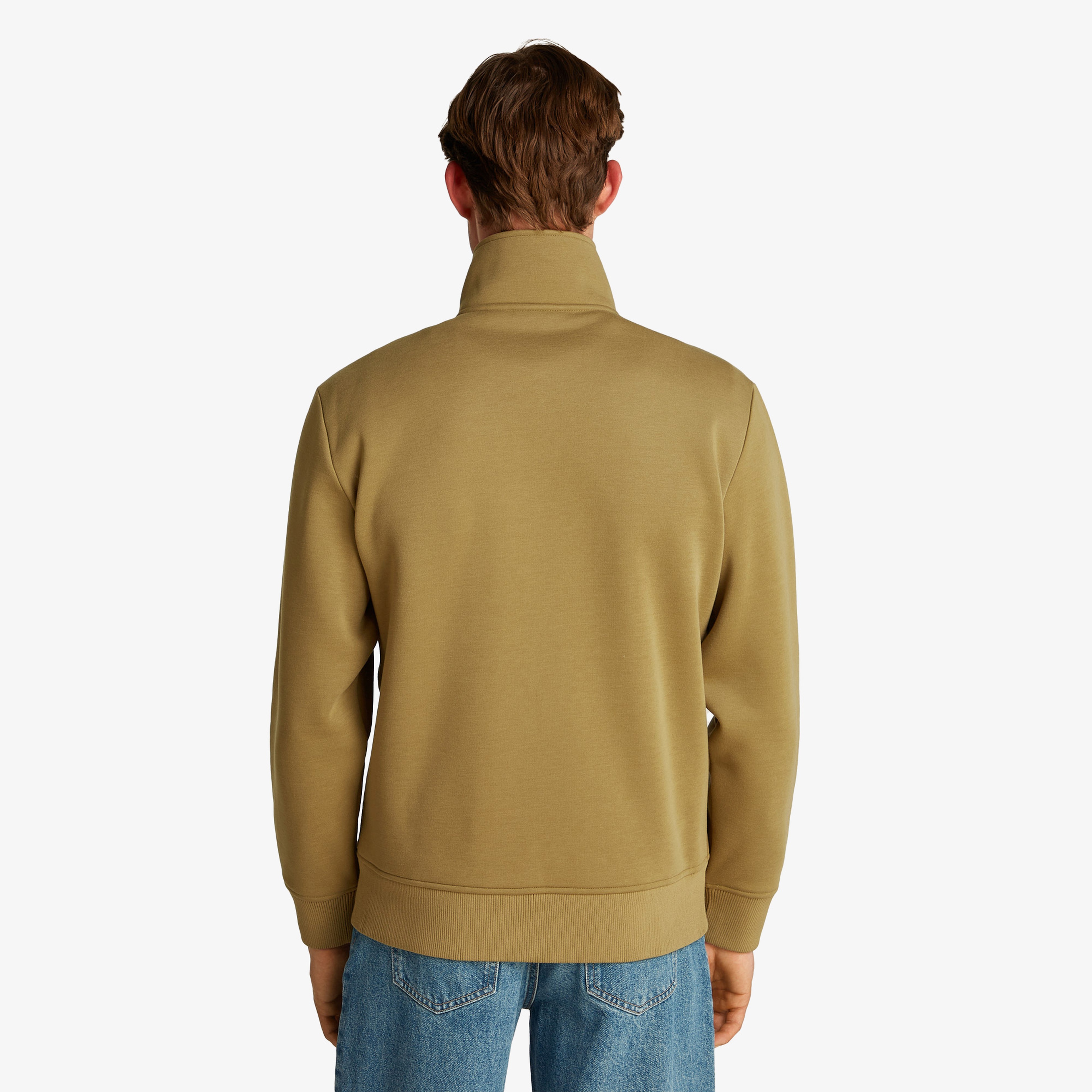Calvin Klein Erkek Yeşil Sweatshirt