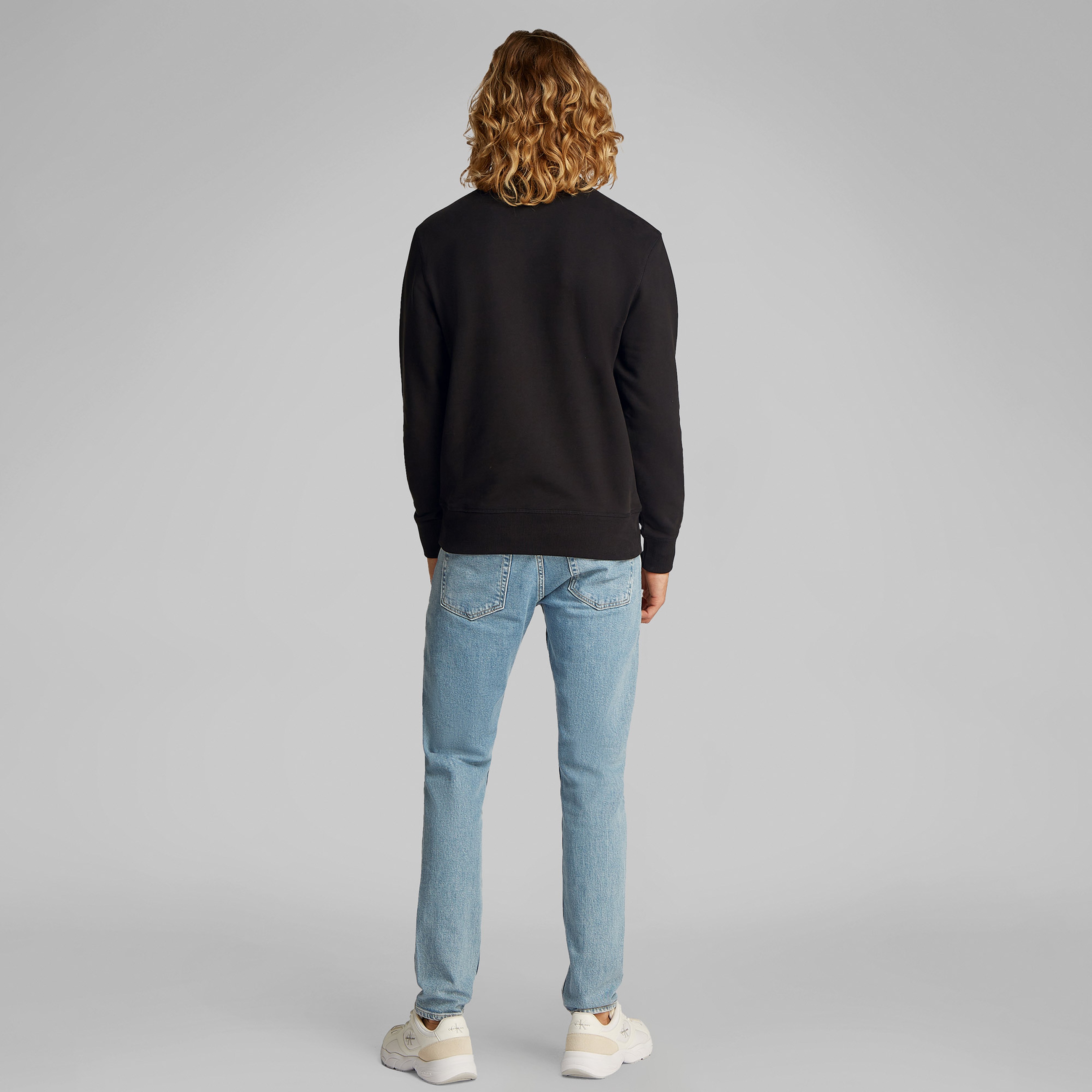 Calvin Klein Erkek Siyah Sweatshirt
