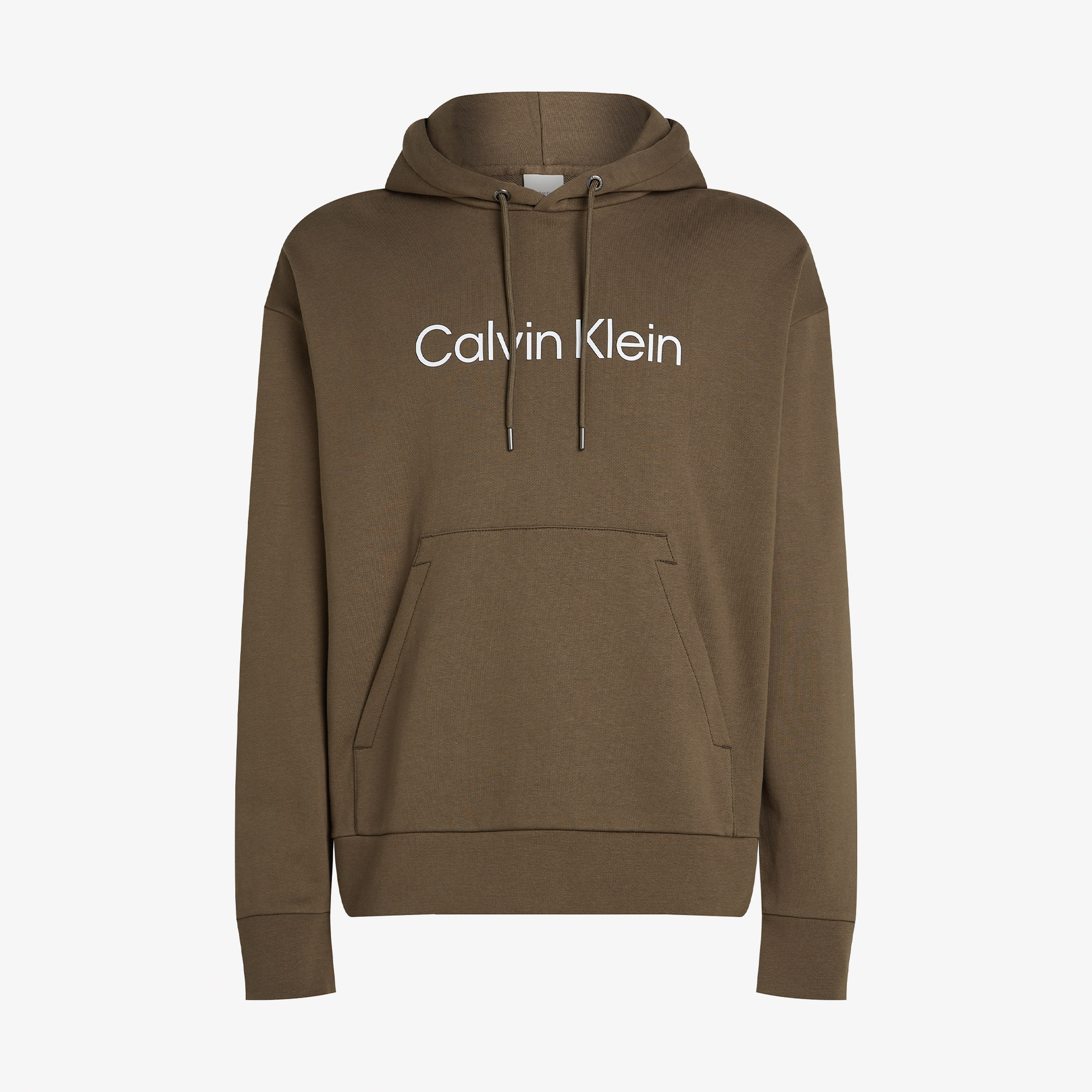Calvin Klein Hero Logo Comfort Erkek Haki Sweatshirt