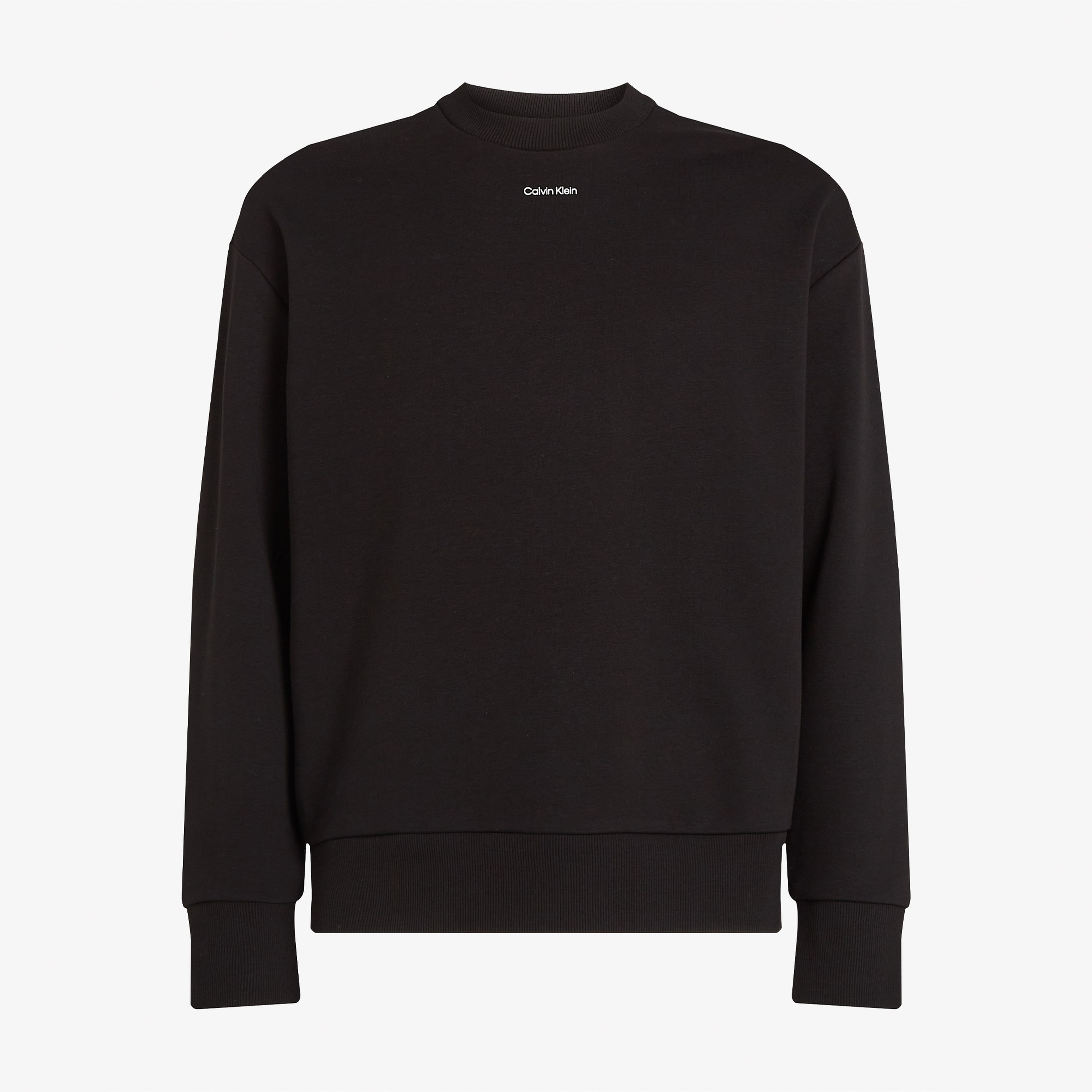 Calvin Klein Nano Logo Erkek Siyah Sweatshirt