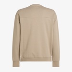 Calvin Klein Structured Embroidery Erkek Bej Sweatshirt