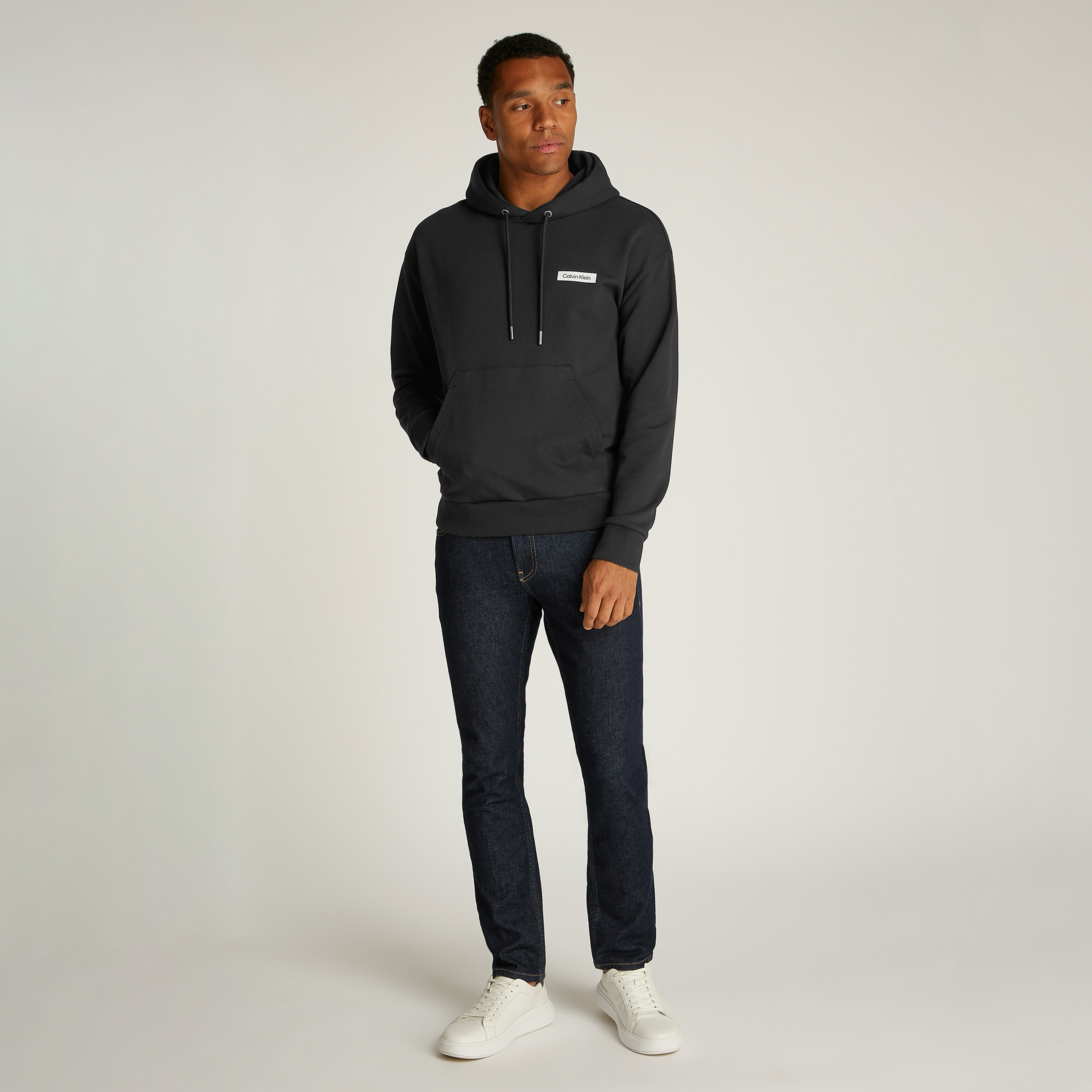 Calvin Klein Erkek Siyah Sweatshirt