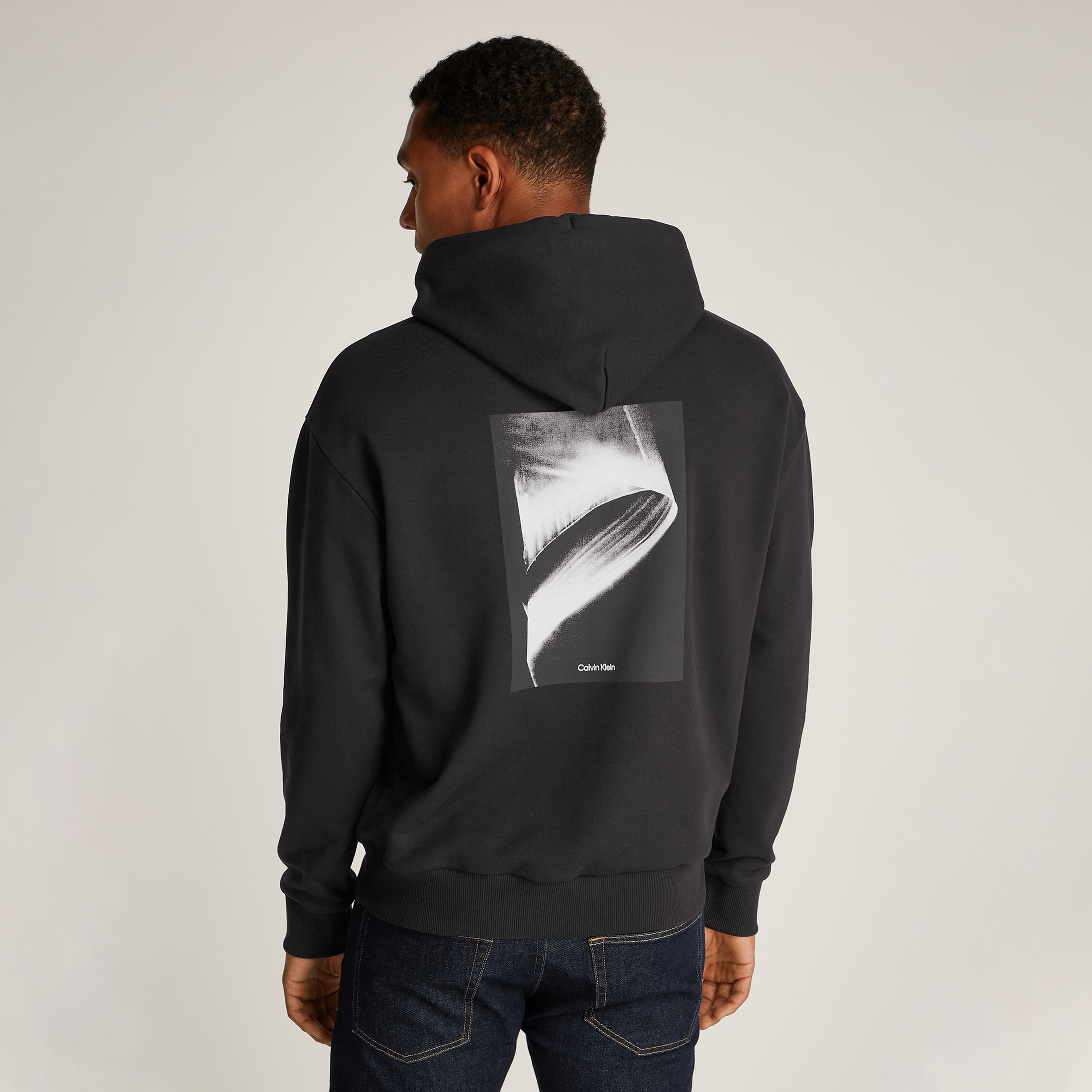 Calvin Klein Erkek Siyah Sweatshirt