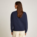 Calvin Klein Hero Logo Kadın Mavi Sweatshirt