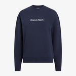 Calvin Klein Hero Logo Kadın Mavi Sweatshirt