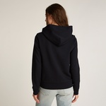 Calvin Klein Satin Regular Kadın Siyah Sweatshirt