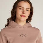 Calvin Klein Satin Regular Kadın Kahverengi Sweatshirt