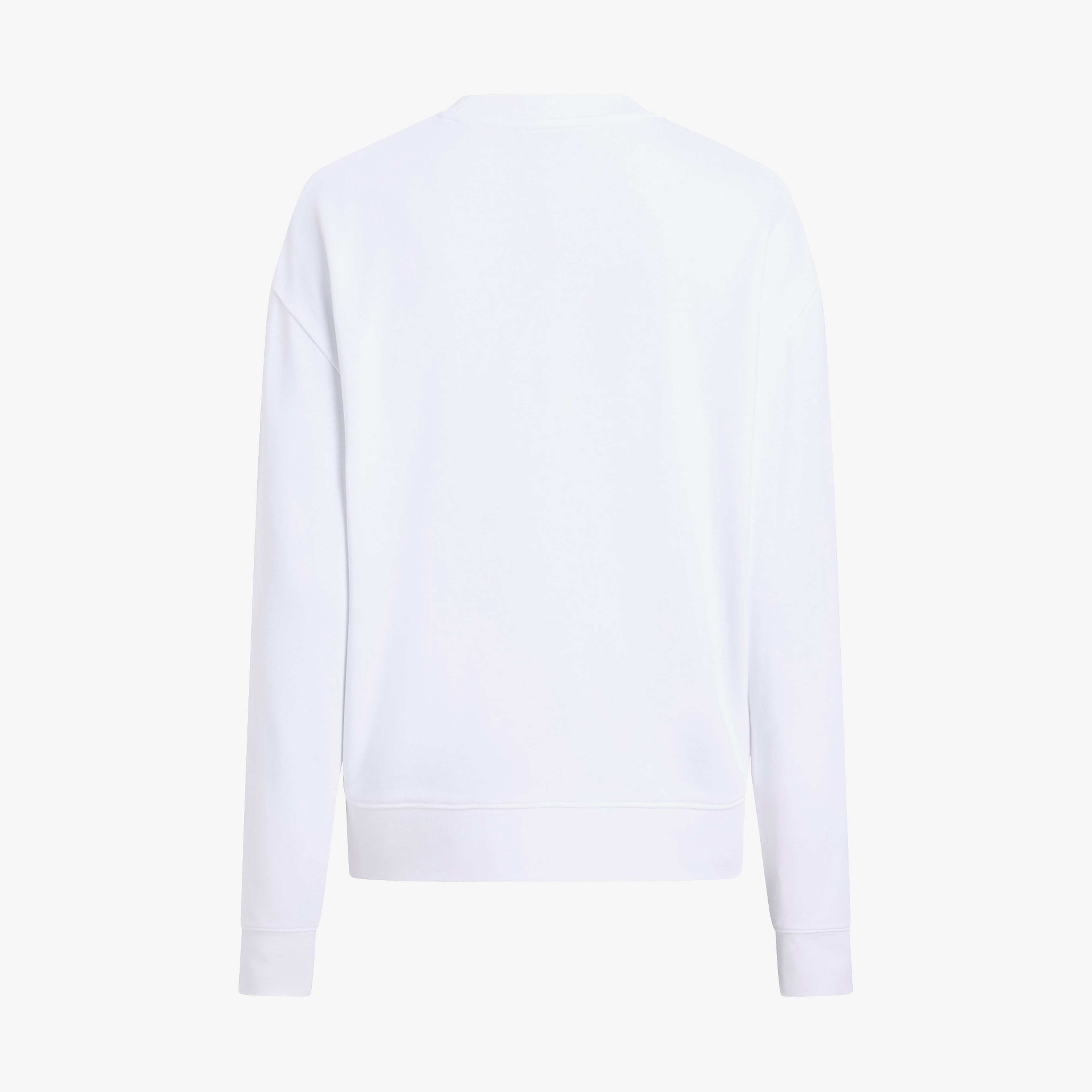 Calvin Klein Regular Kadın Beyaz Sweatshirt