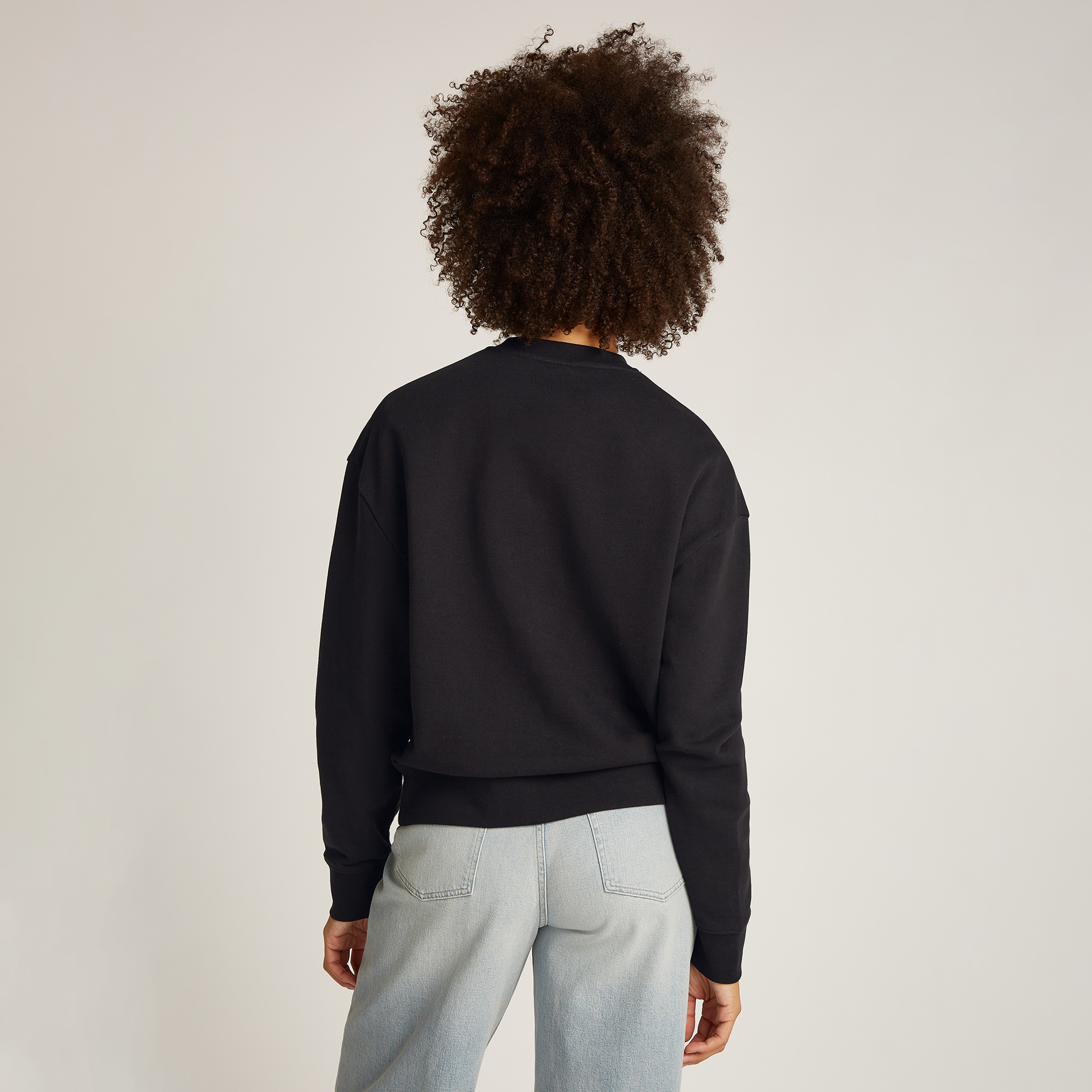 Calvin Klein Kadın Siyah Sweatshirt