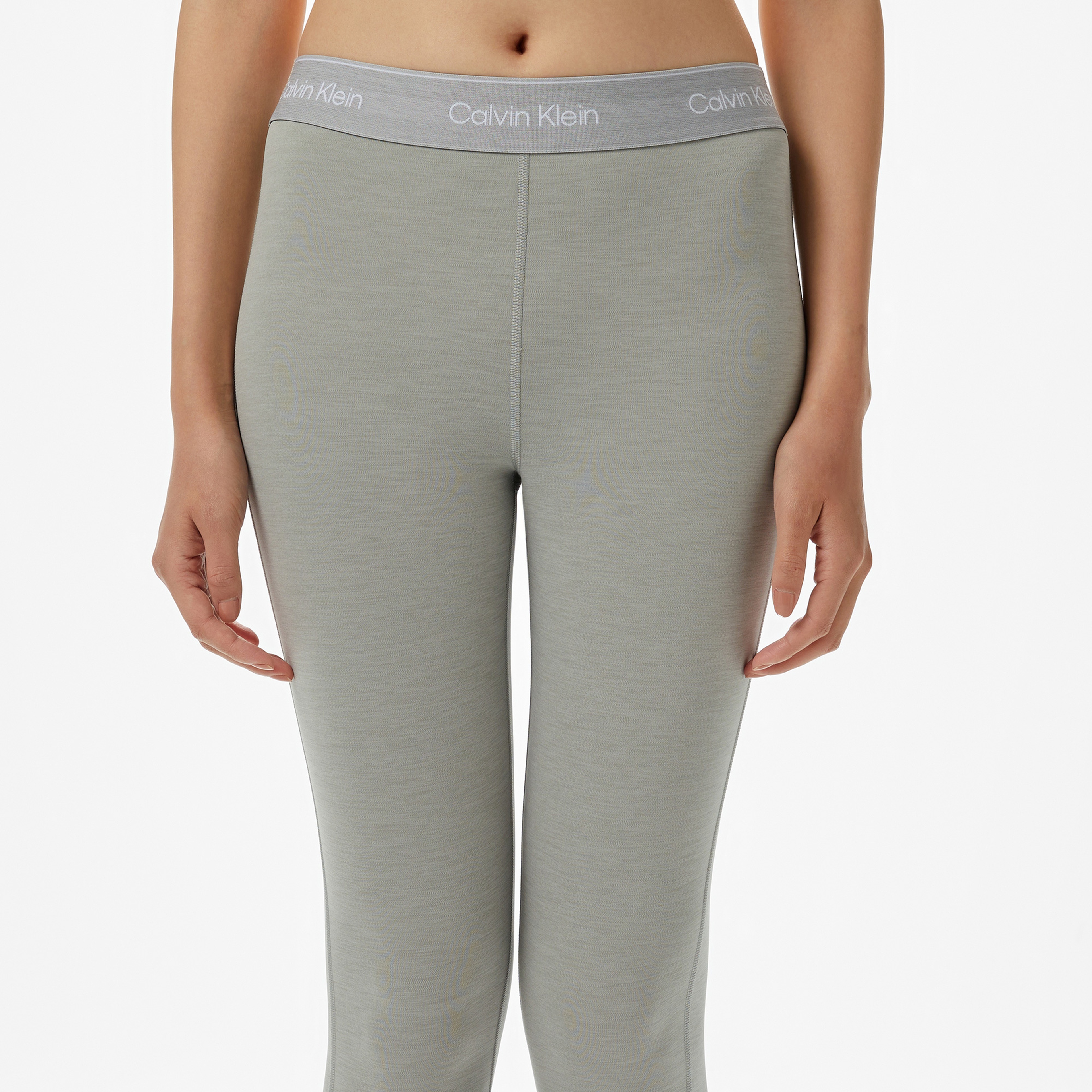 Calvin Klein 7/8 Kadın Gri Tayt