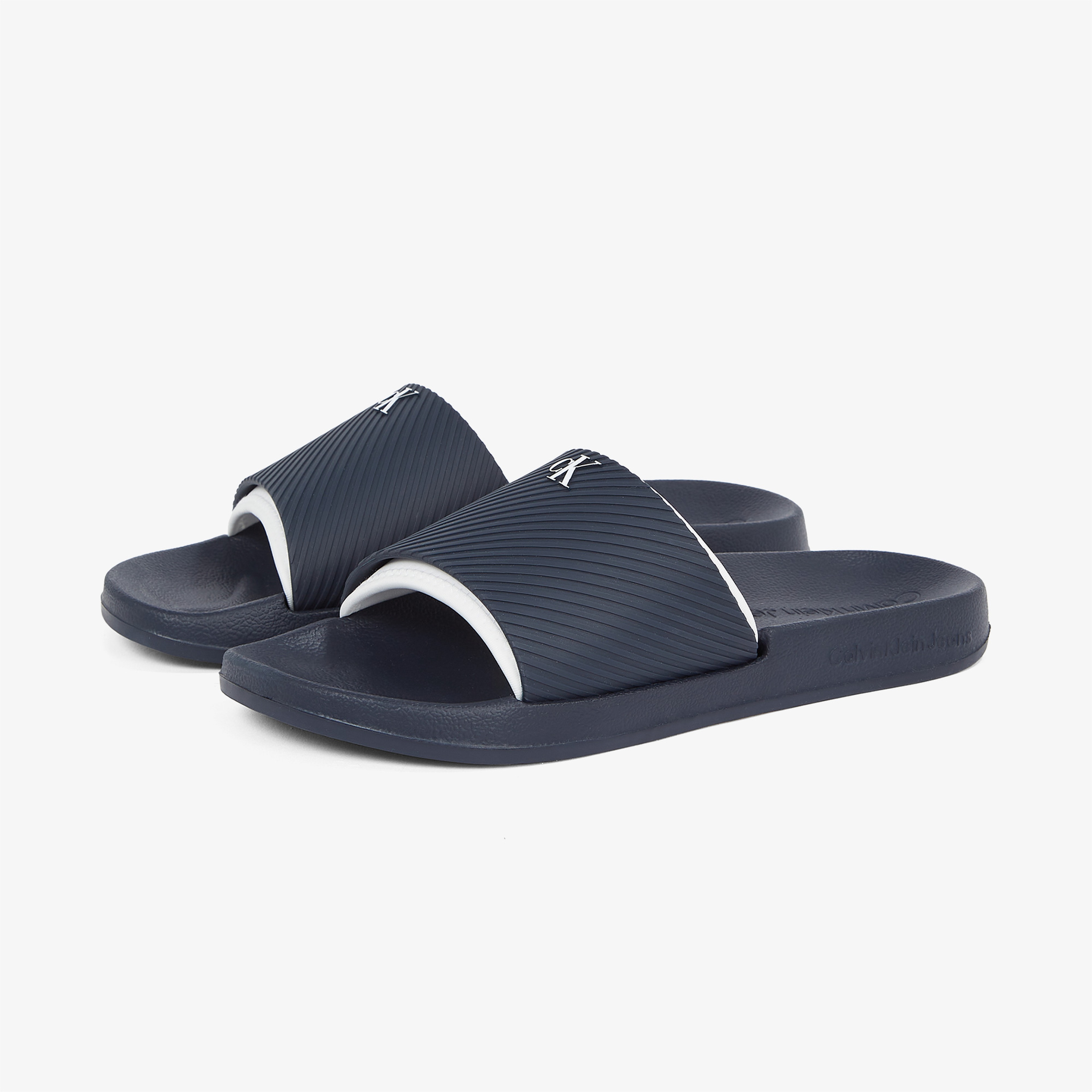 Calvin Klein Erkek Lacivert Terlik