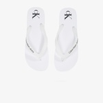 Calvin Klein Erkek Beyaz Terlik