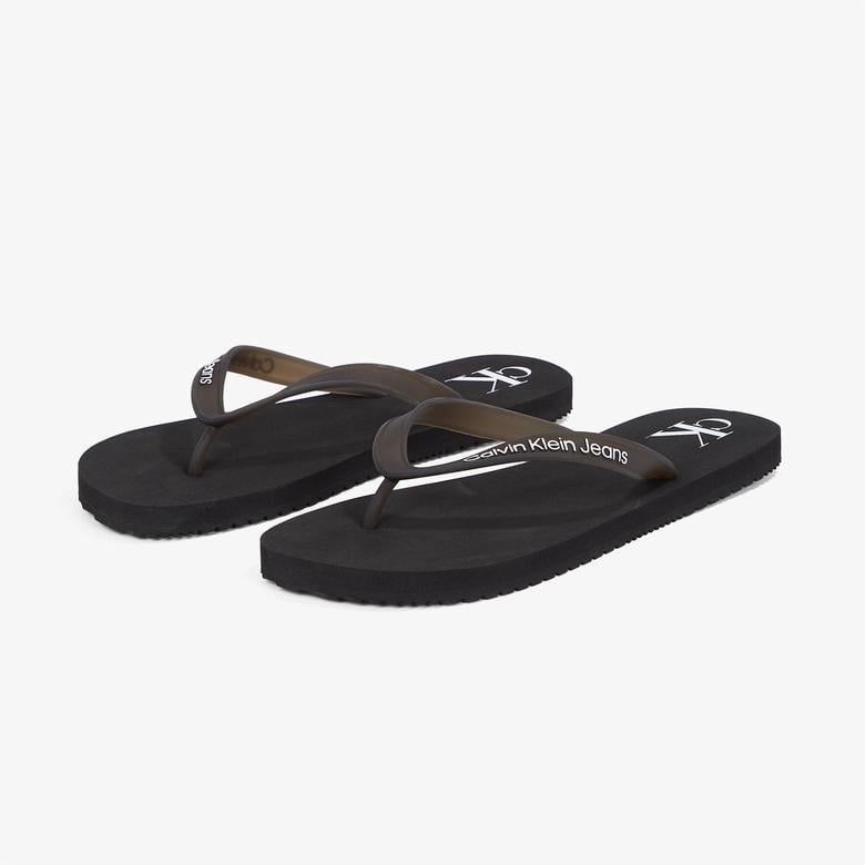 Calvin Klein Erkek Siyah Plaj Terliği