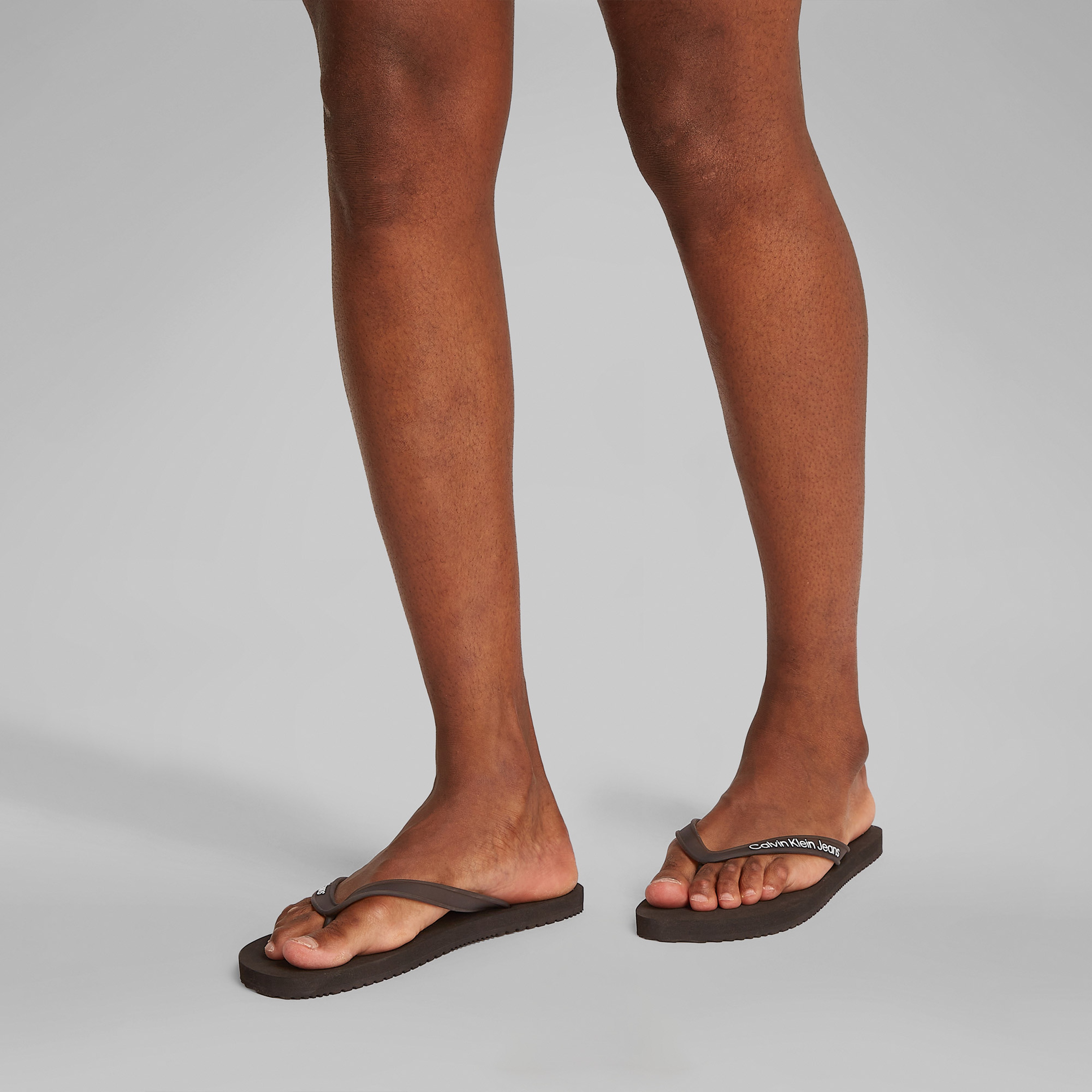 Calvin Klein Erkek Siyah Plaj Terliği