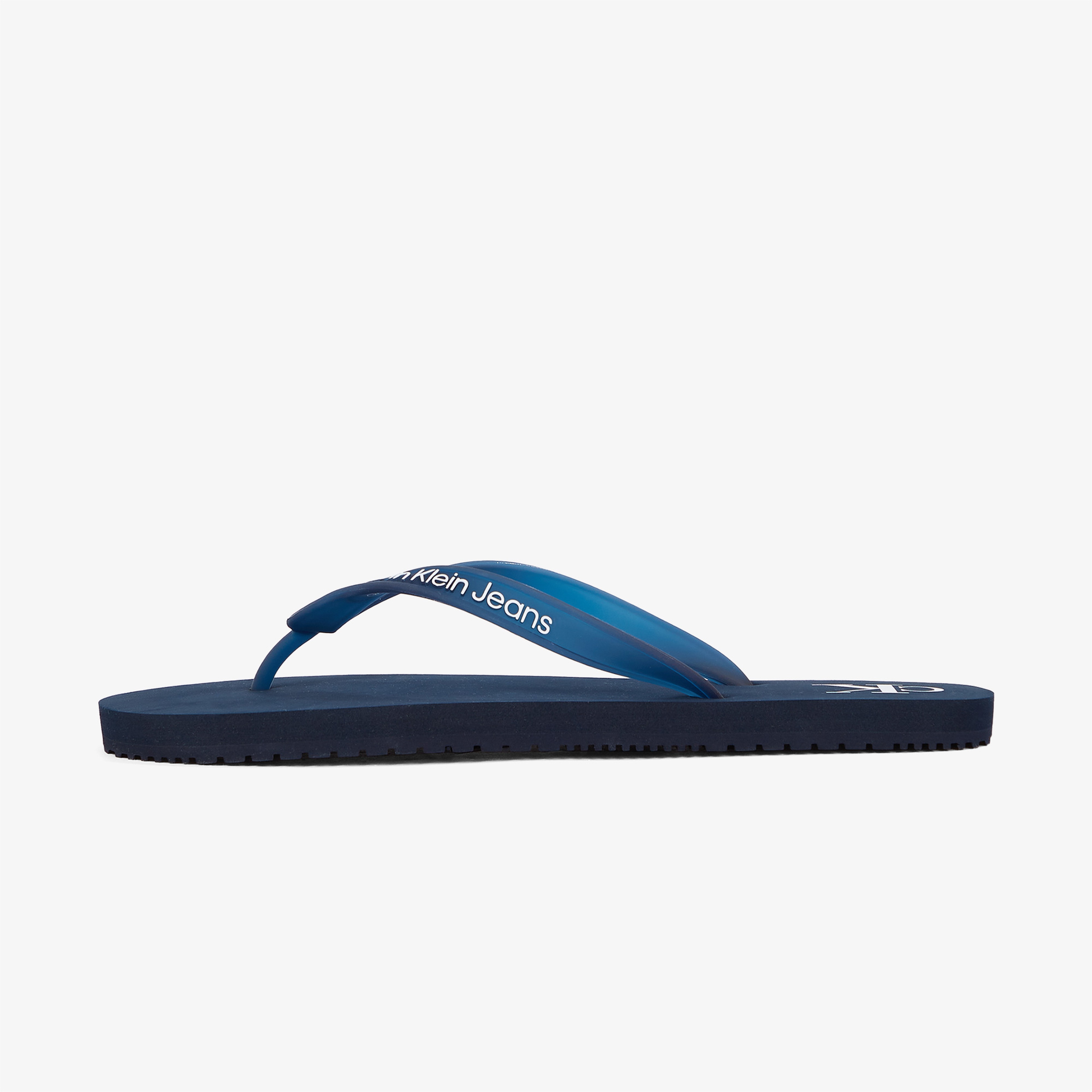 Calvin Klein Erkek Lacivert Plaj Terliği