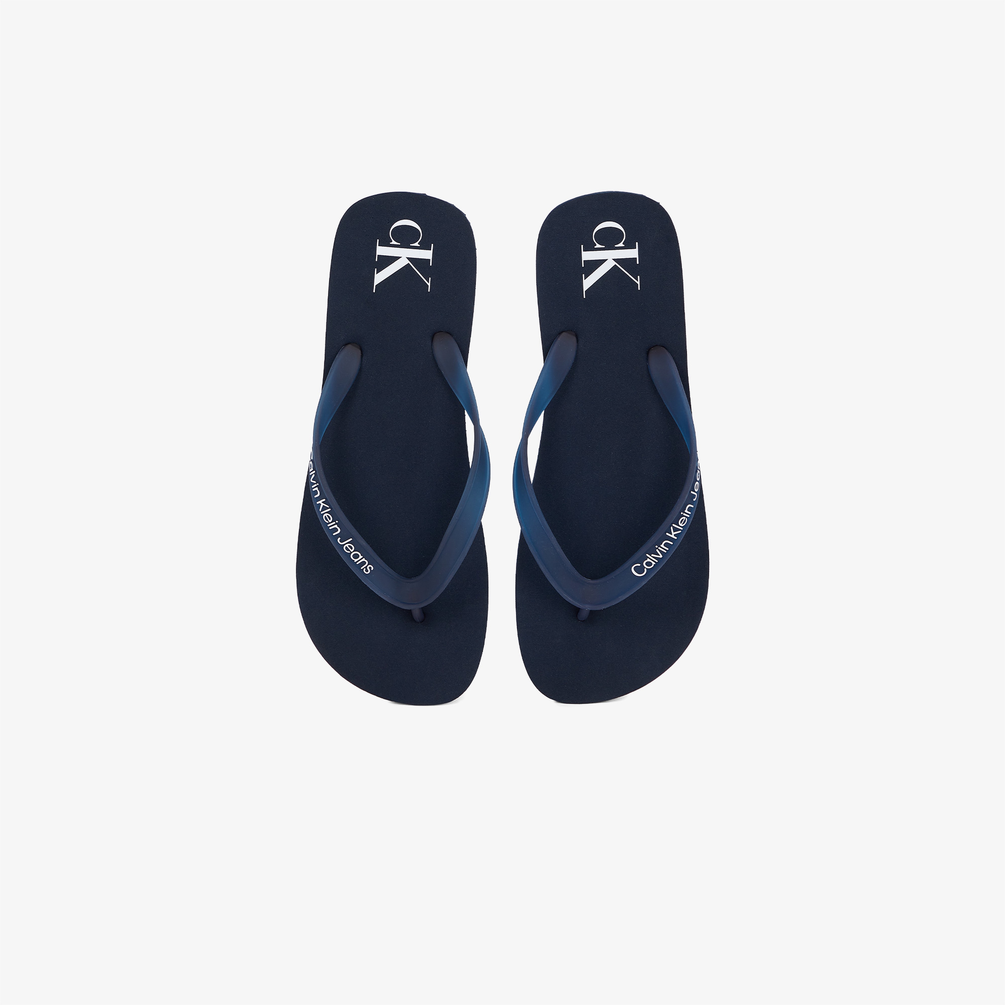 Calvin Klein Erkek Lacivert Plaj Terliği