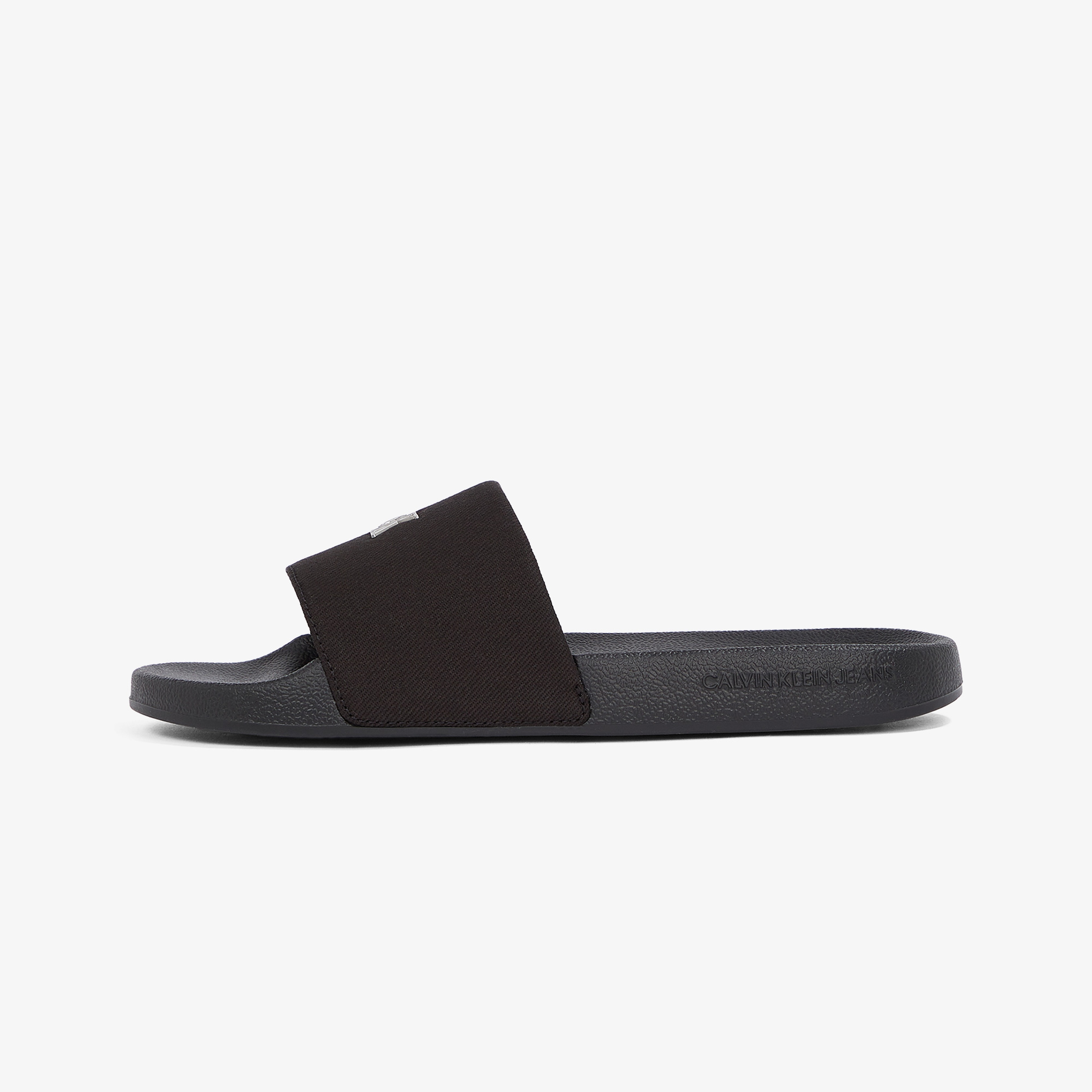 Calvin Klein Slide Monogram Hardware Kadın Siyah Terlik