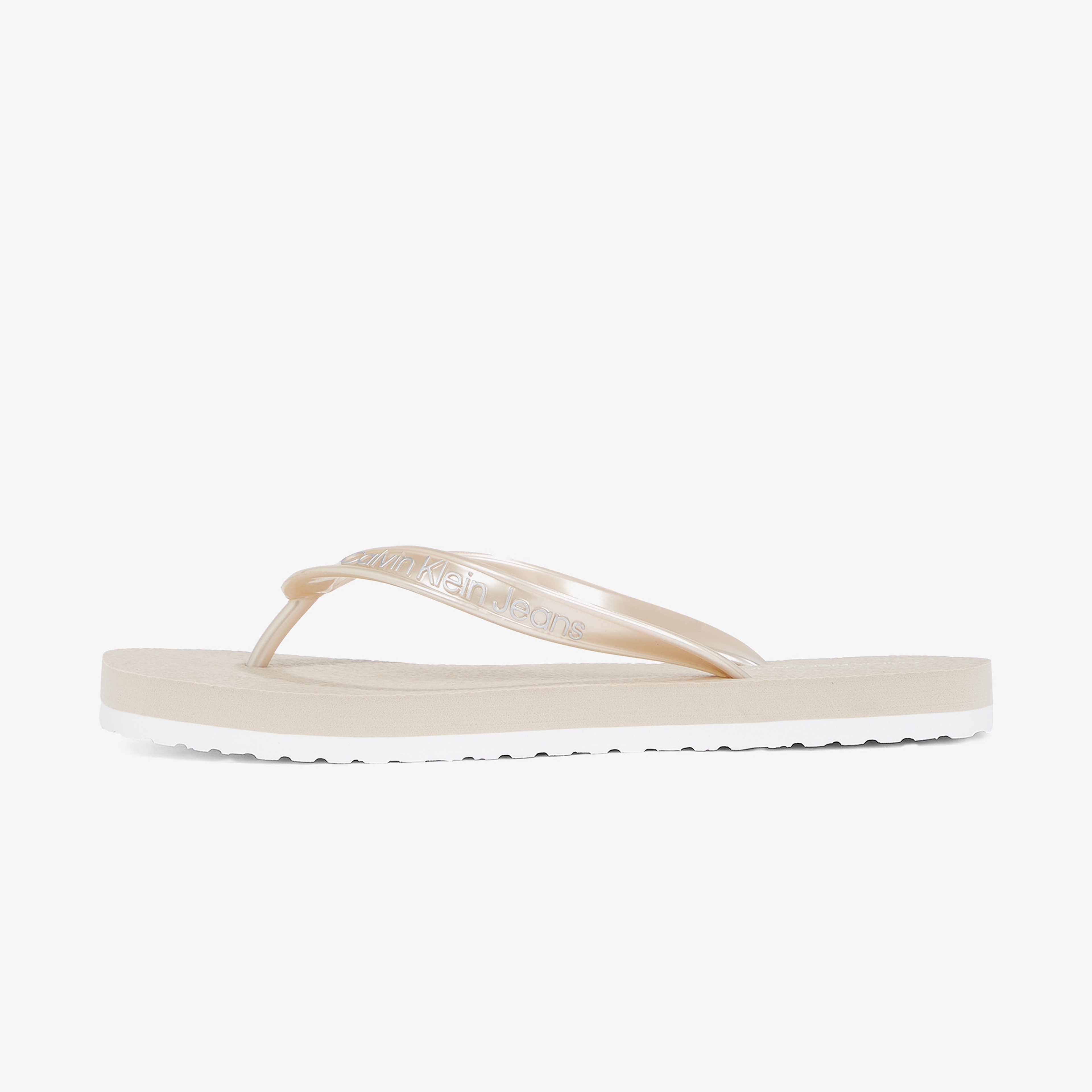 Calvin Klein Kadın Bej Terlik