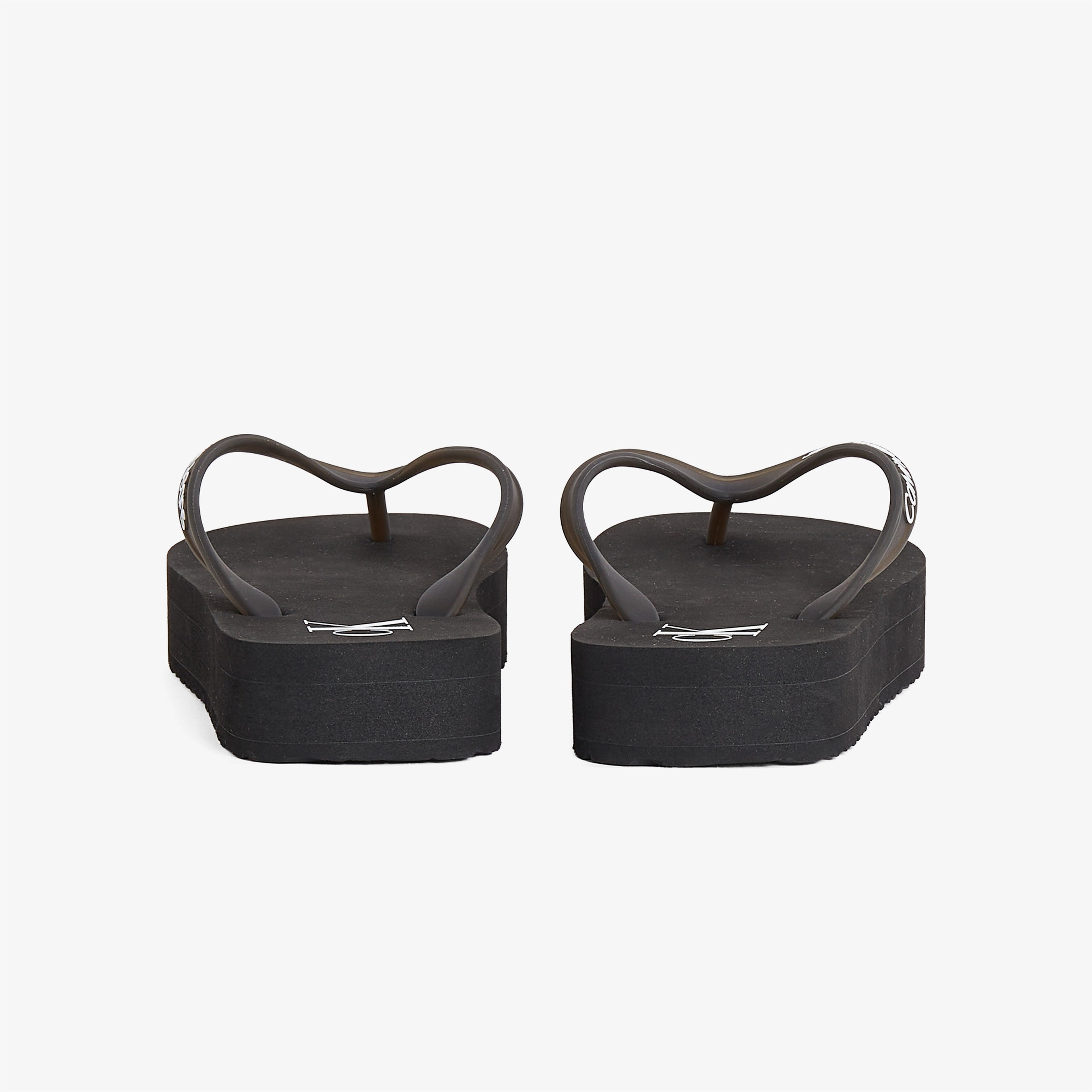 Calvin Klein Flatform Kadın Siyah Terlik