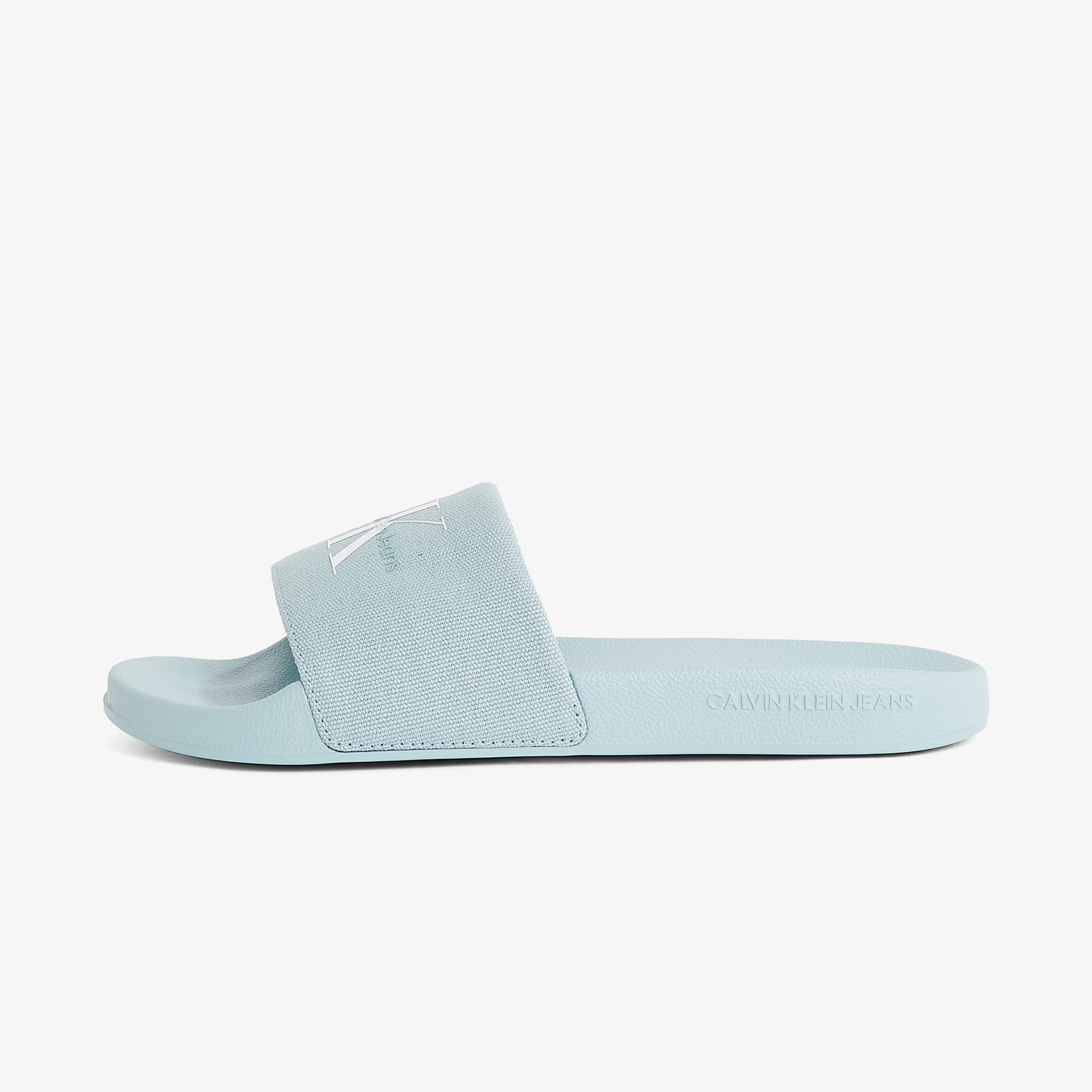 Calvin Klein Monogram Kadın Mavi Terlik