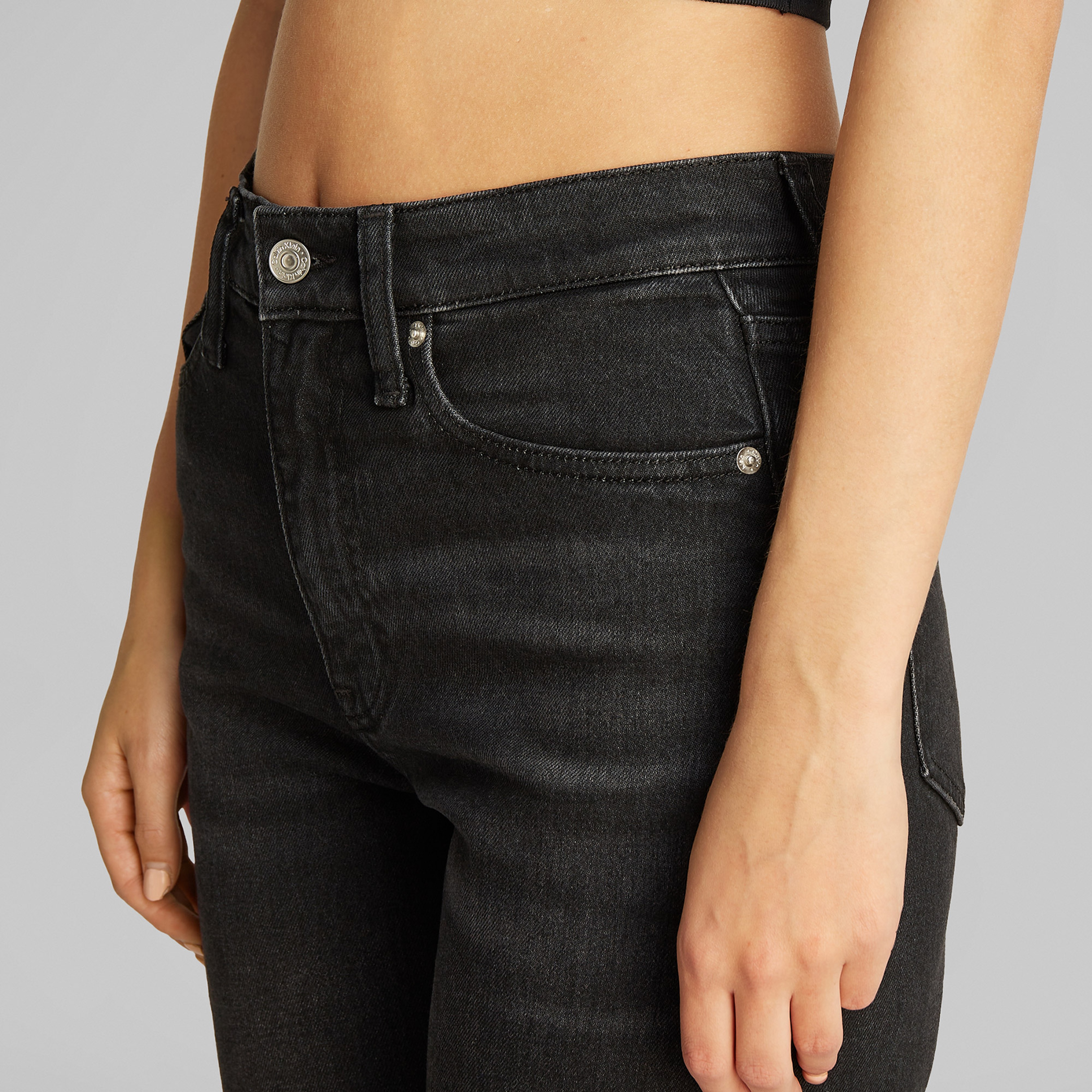 Calvin Klein Kadın Siyah Triko