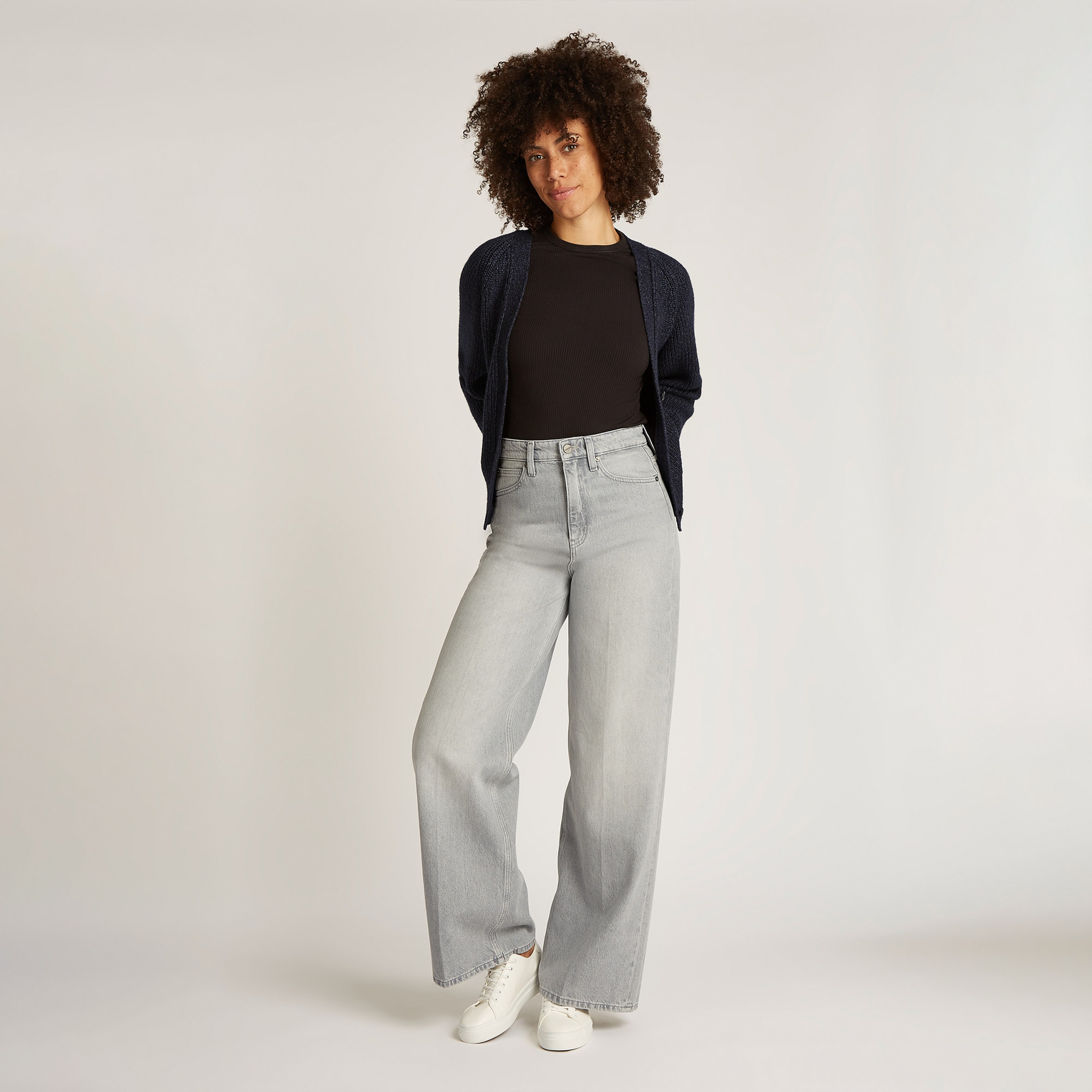 Calvin Klein Kadın Siyah Triko